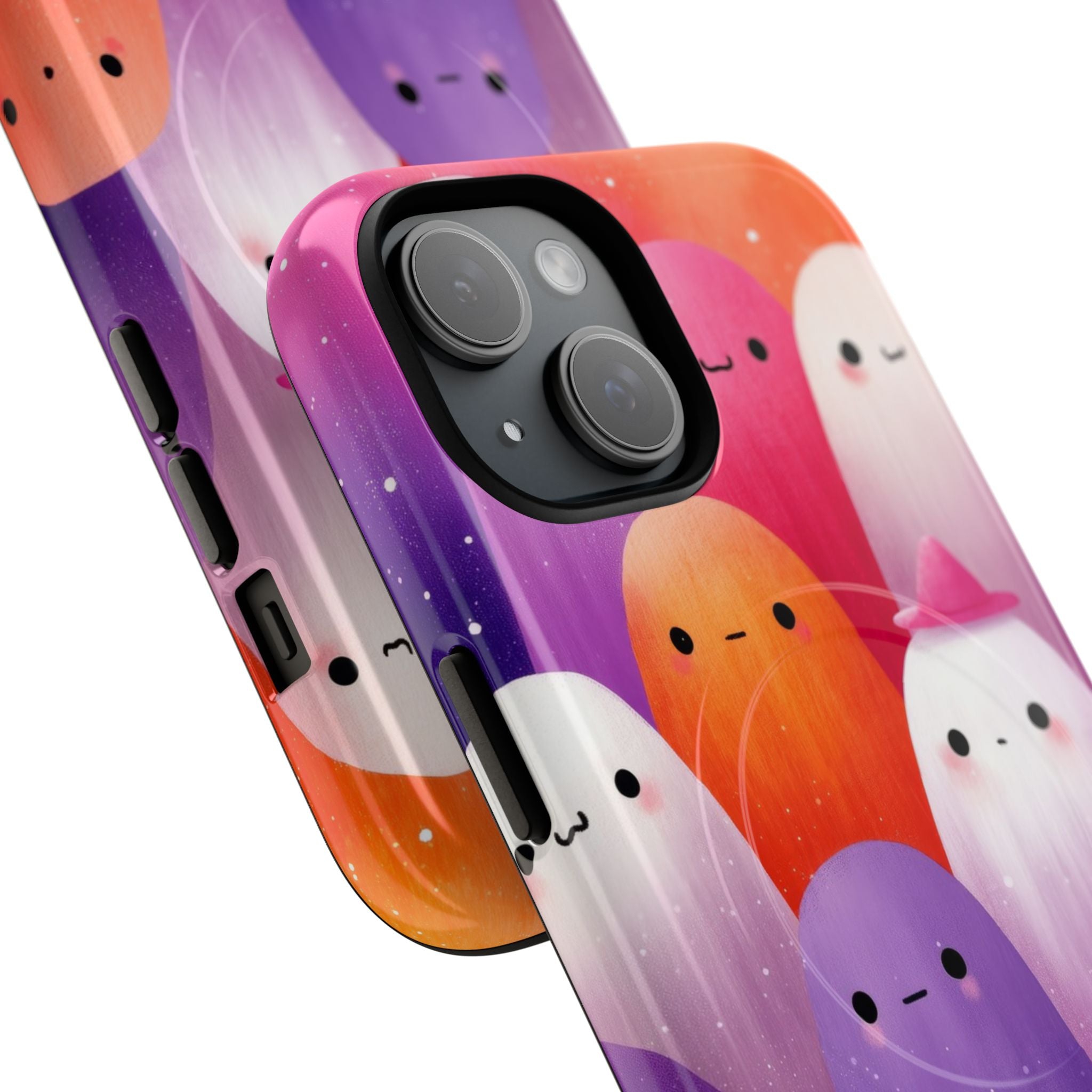 Ghostly Glow iPhone 15 Case - Tough+