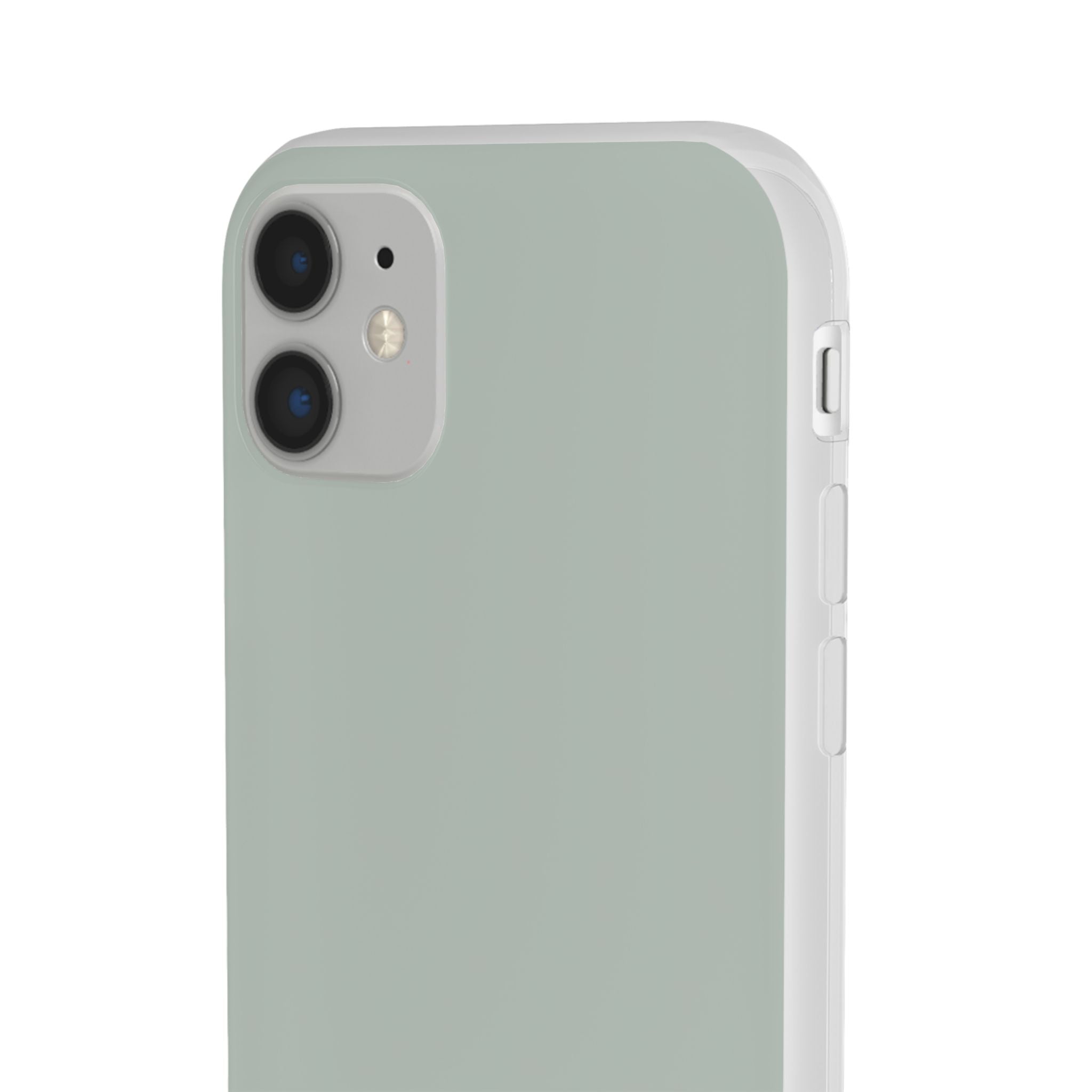 Aschgraue iPhone-Hülle – Flexi