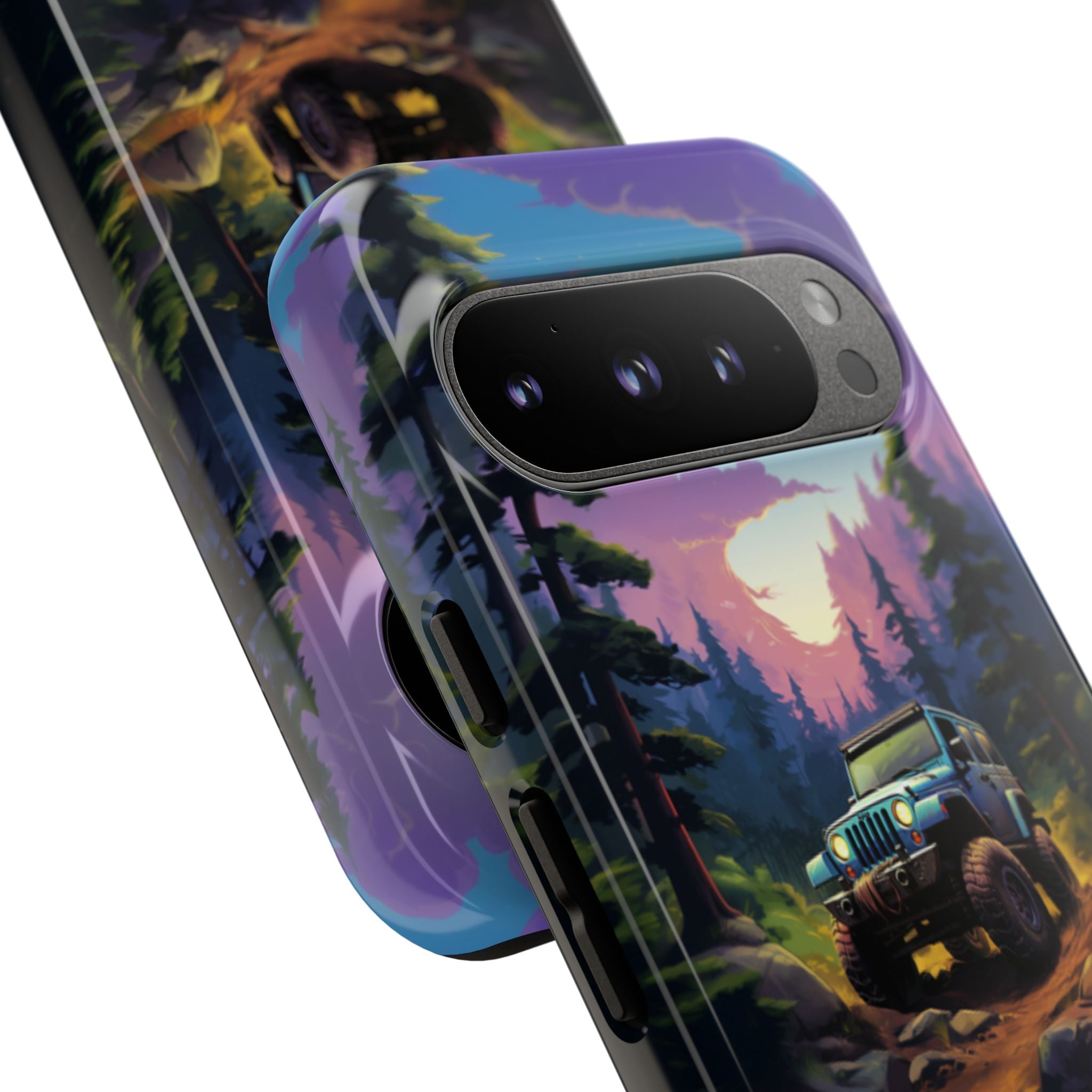 Sunset Forest Drive - Google Pixel Case