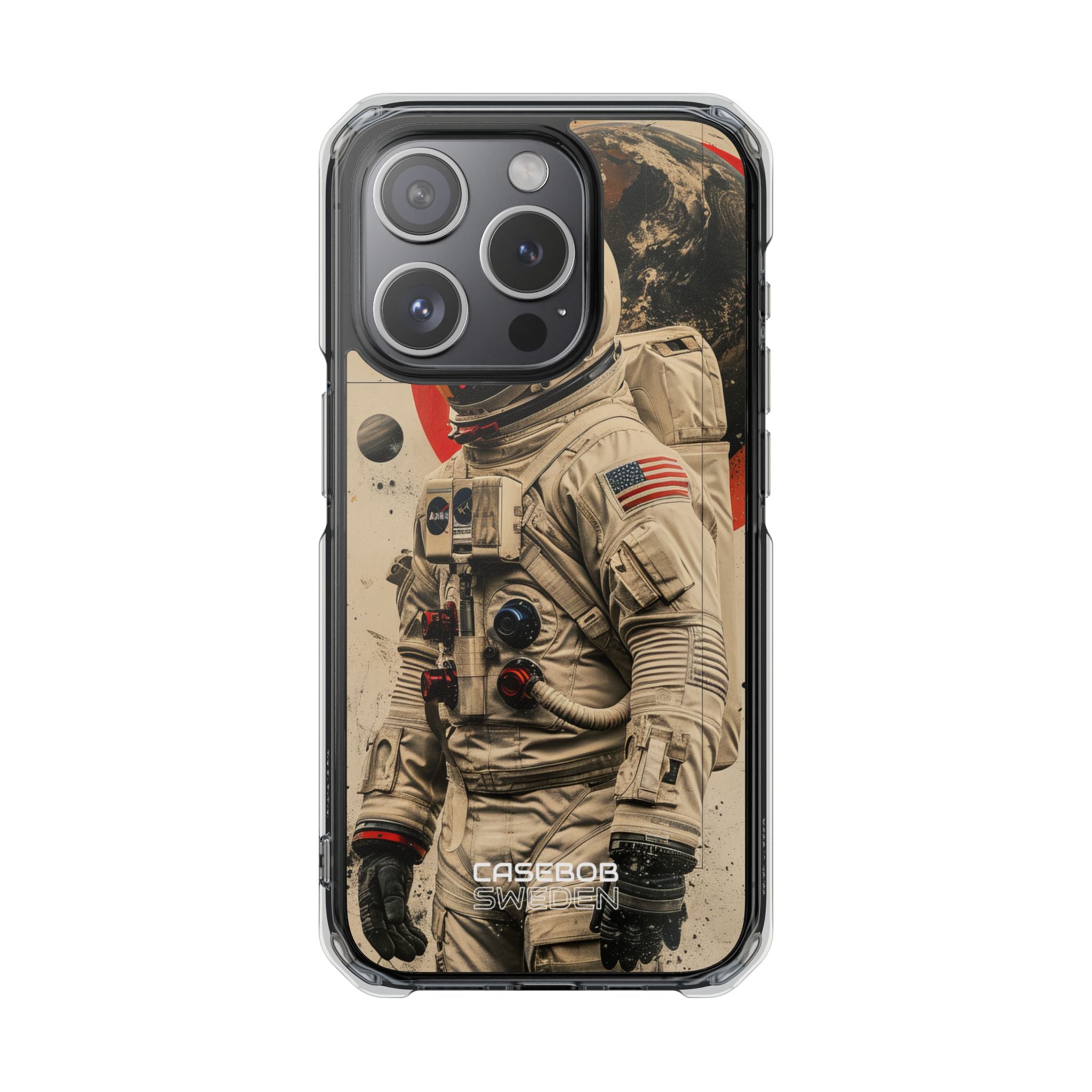 Cosmic Voyager Drift iPhone 15 - Impact Clear+