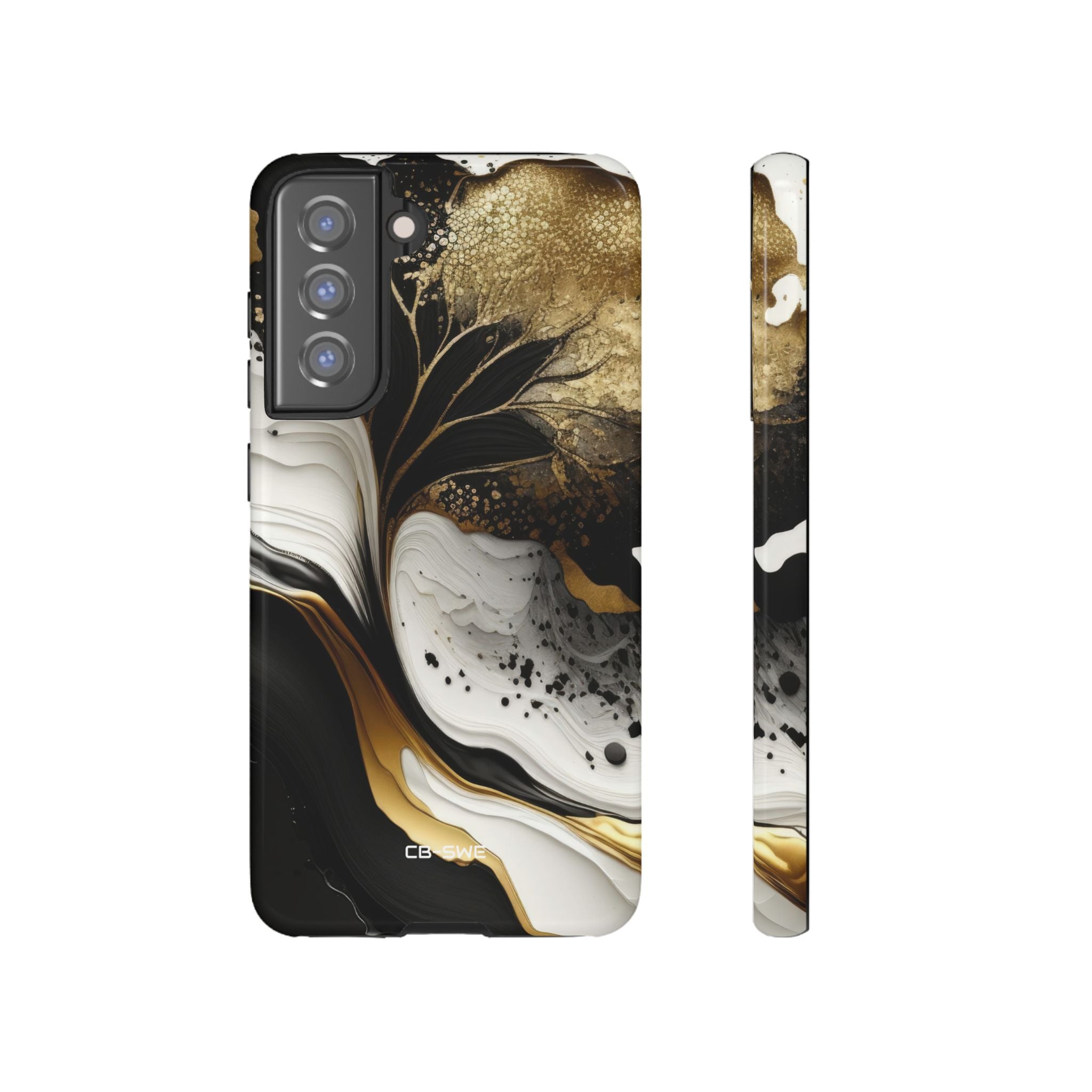 Gold Swirl Elegance - Samsung Case