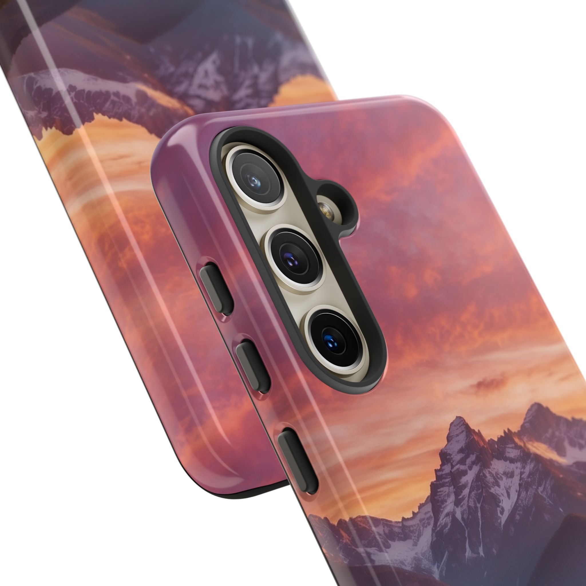 Snowcap Bloom Samsung S24 Case - Tough