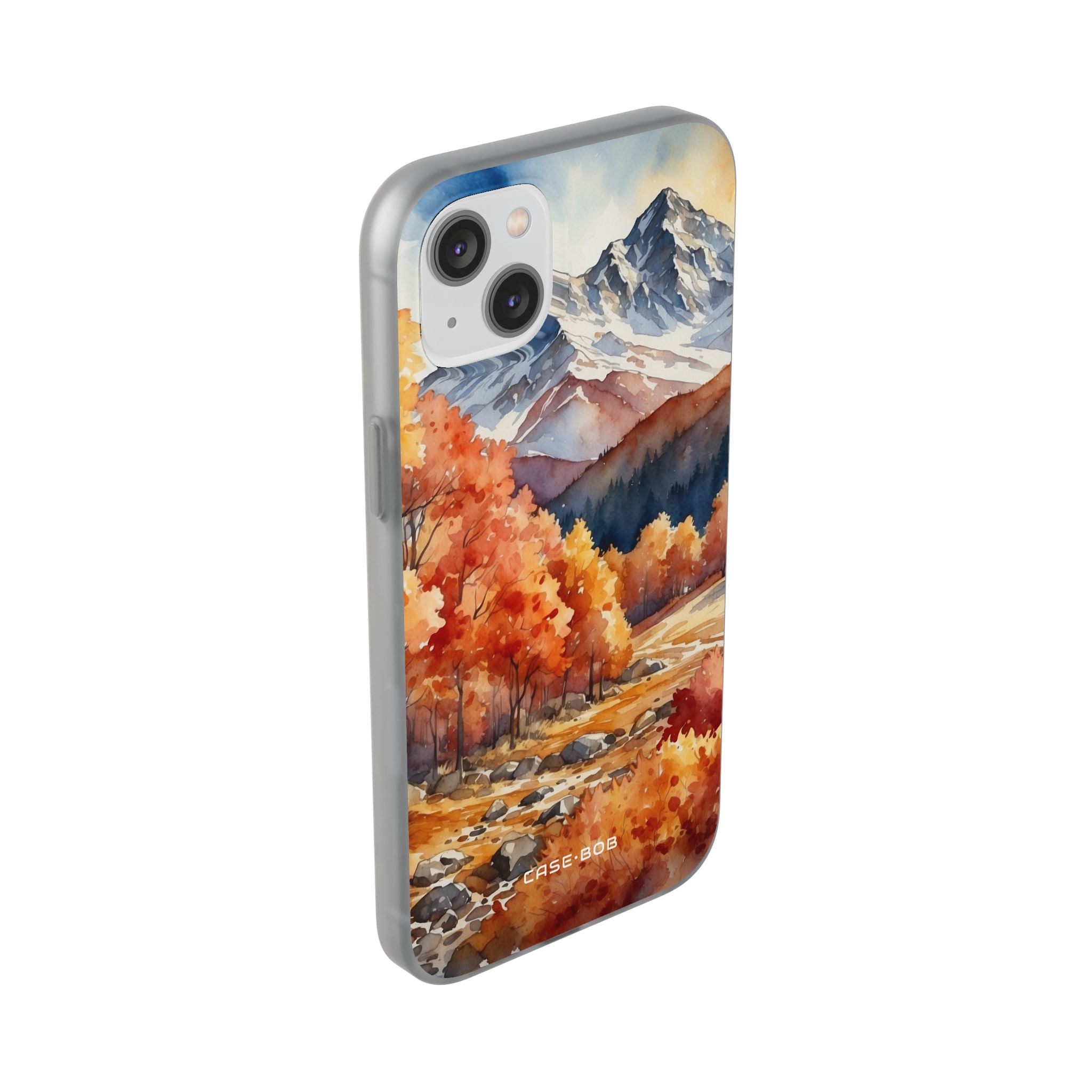 Snowcapped Radiance iPhone 14 Plus Case - Soft