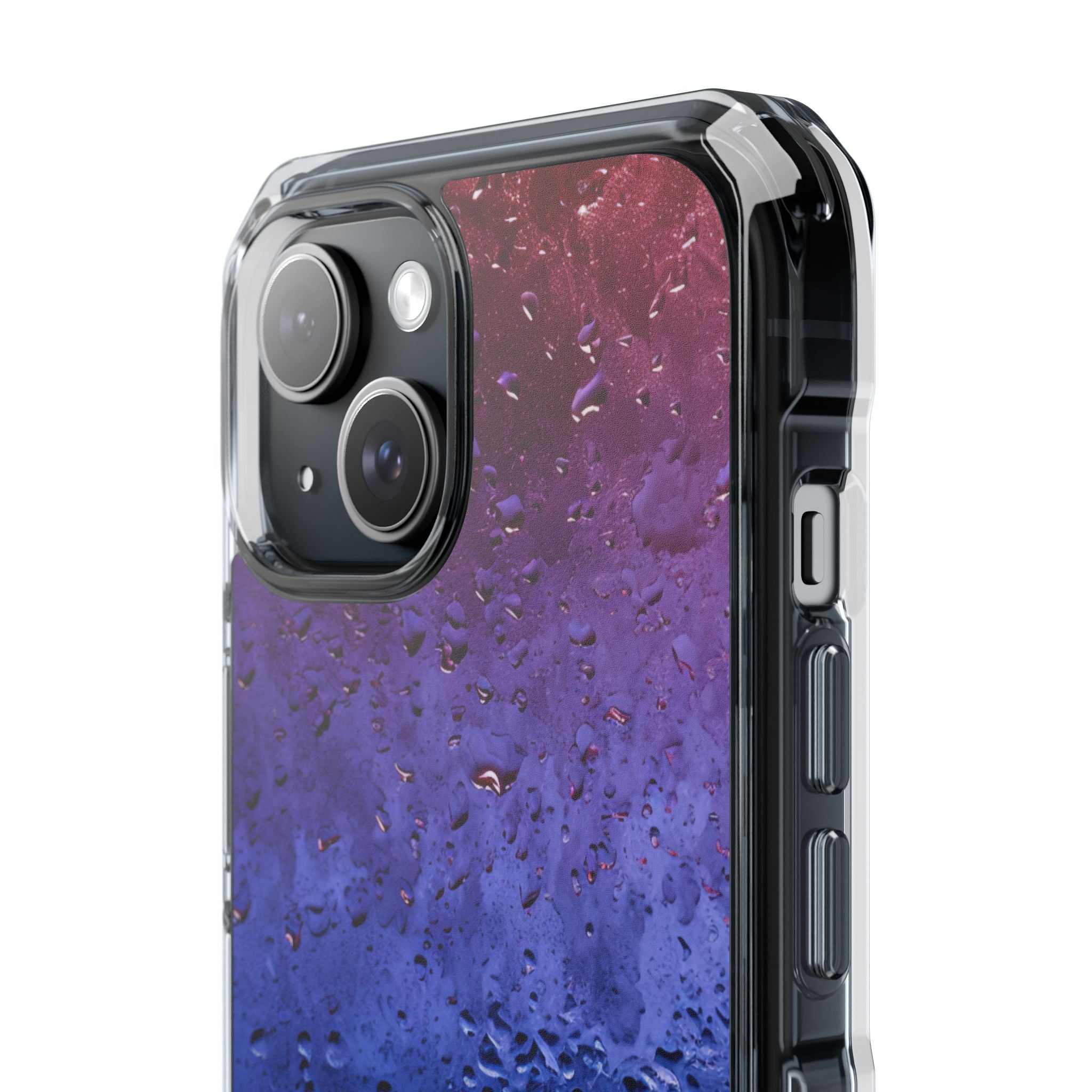 Colorful Mist Droplets iPhone 15 - Impact Clear+