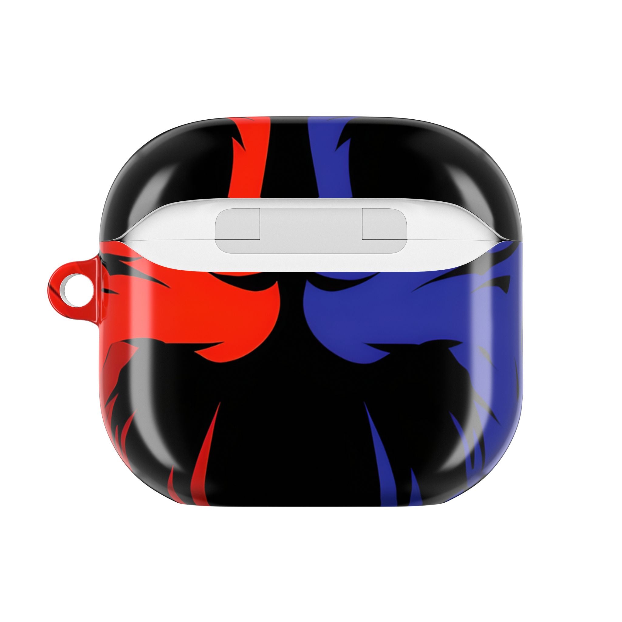 Dual Skulls RedBlue - AirPods Case
