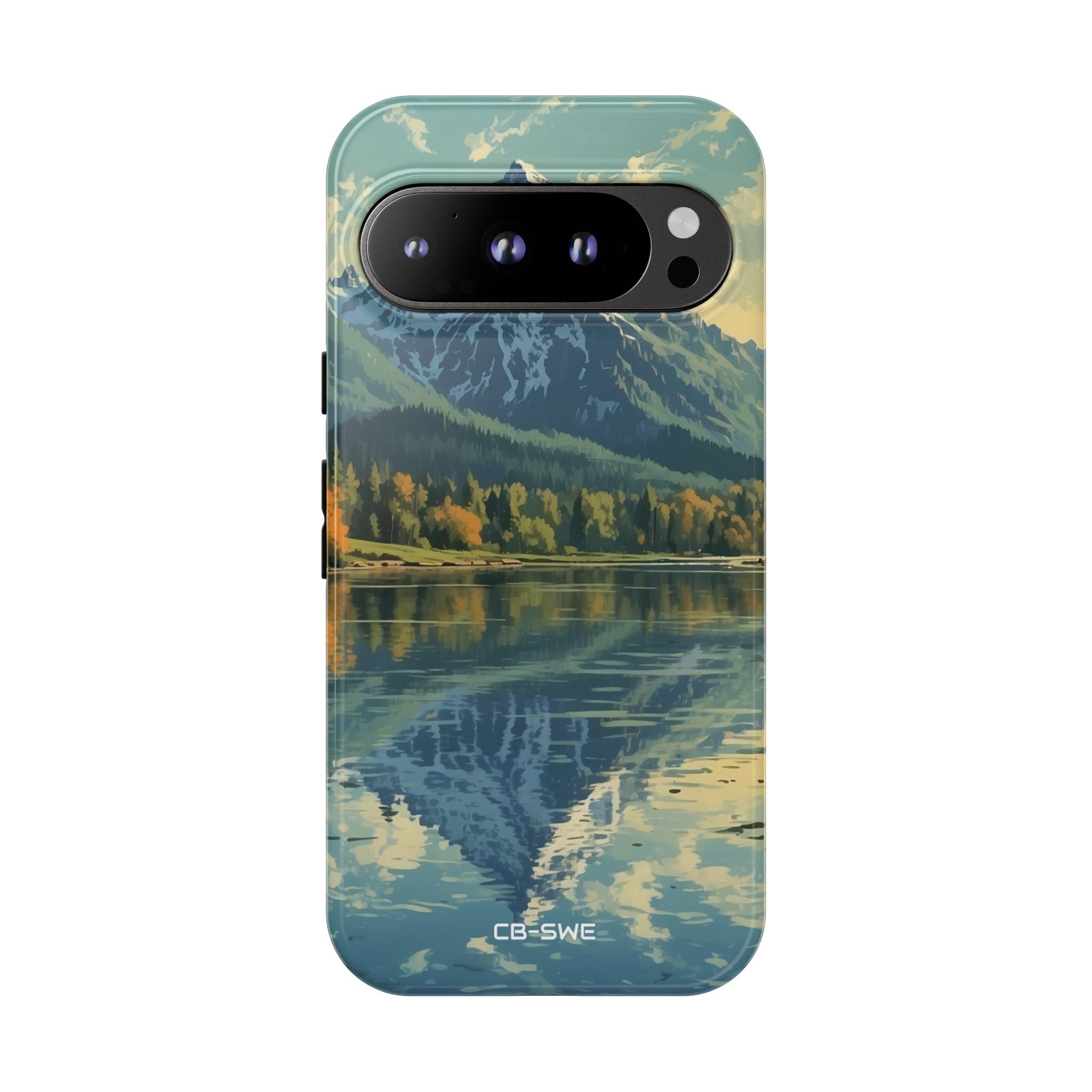 Mountain Reflects Calm - Google Pixel Case