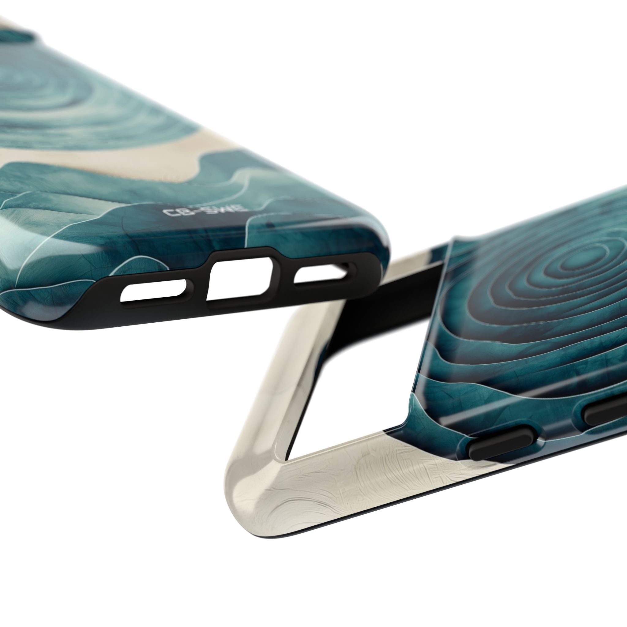 Waves Embrace Circles - Google Pixel Case