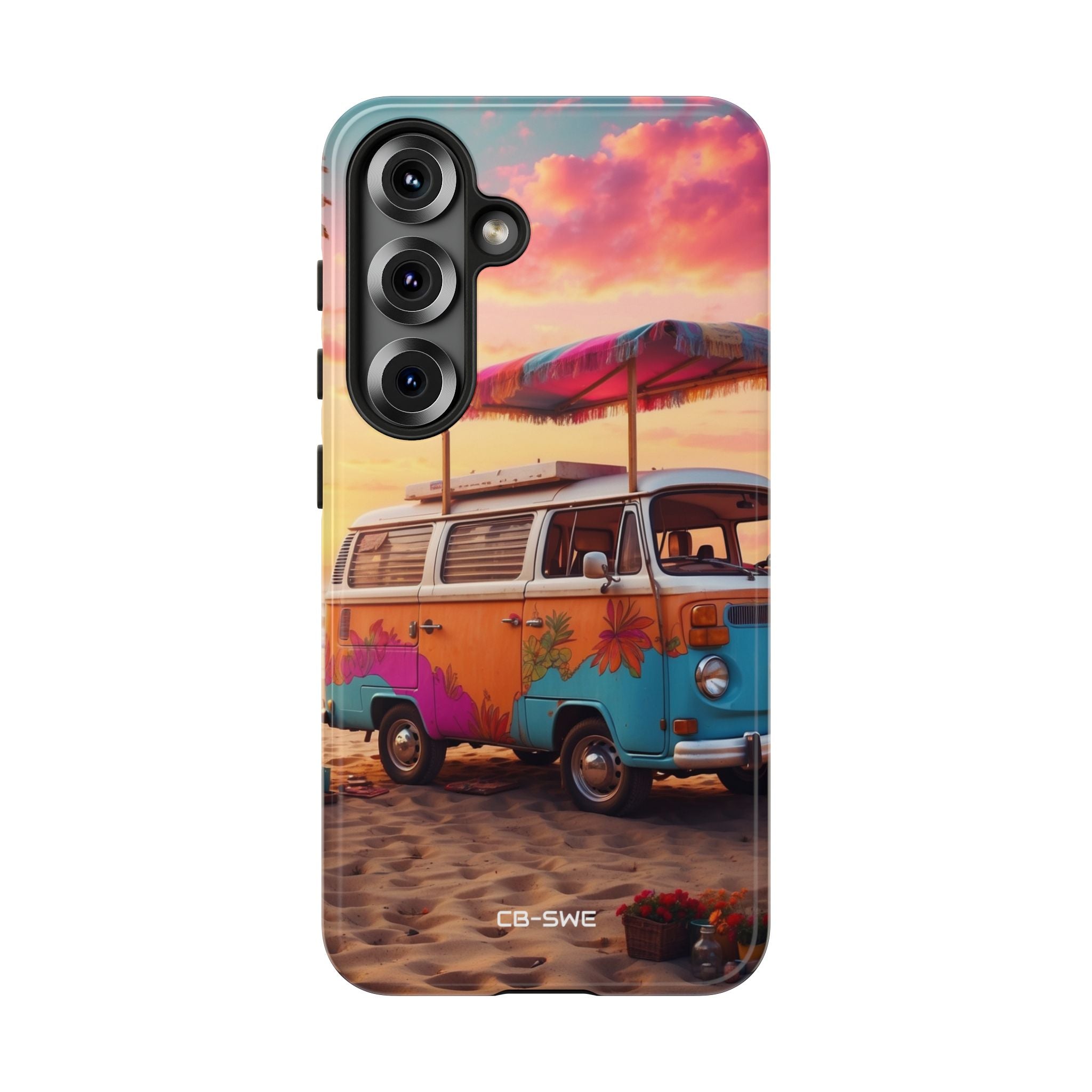 **Van Rests at Shore** - Samsung Case