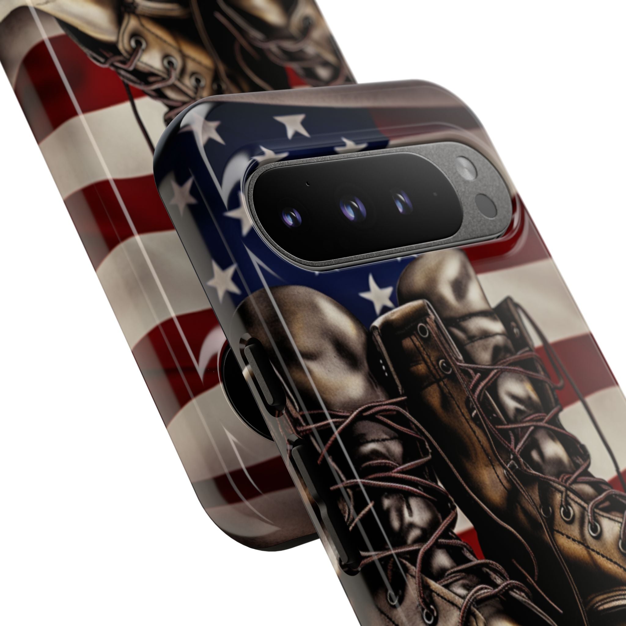 Patriotic Boots Spotlight - Google Pixel Case