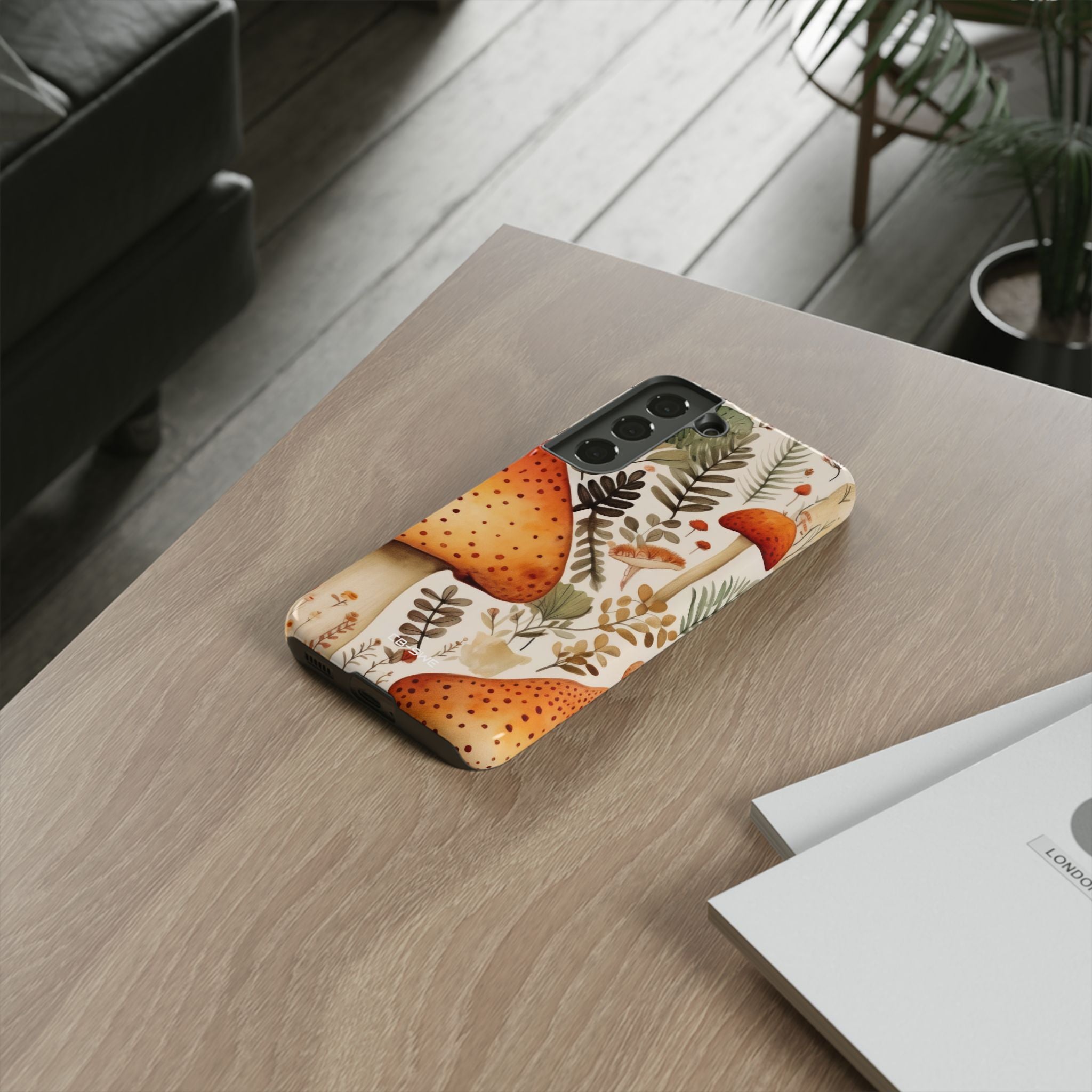Mushrooms Sprout Cheerfully - Samsung Case