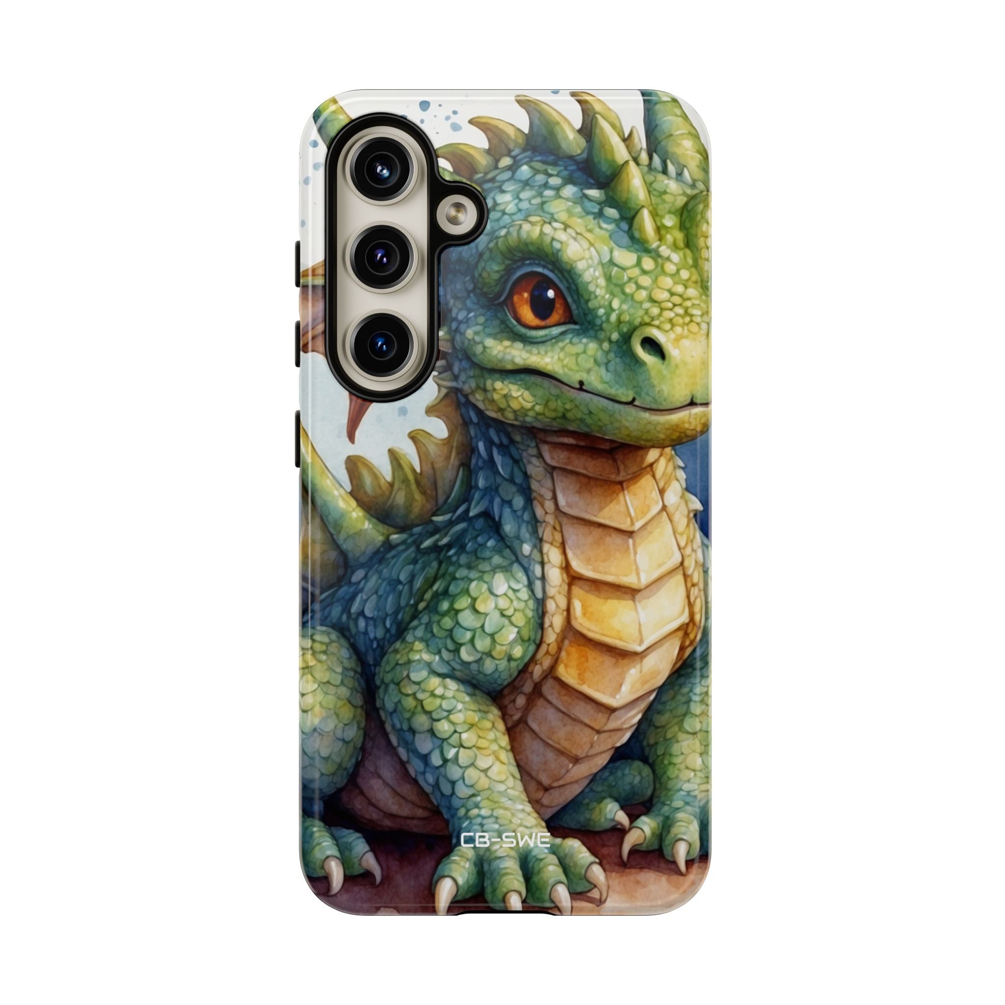 Green Dragon Smiles - Samsung Case