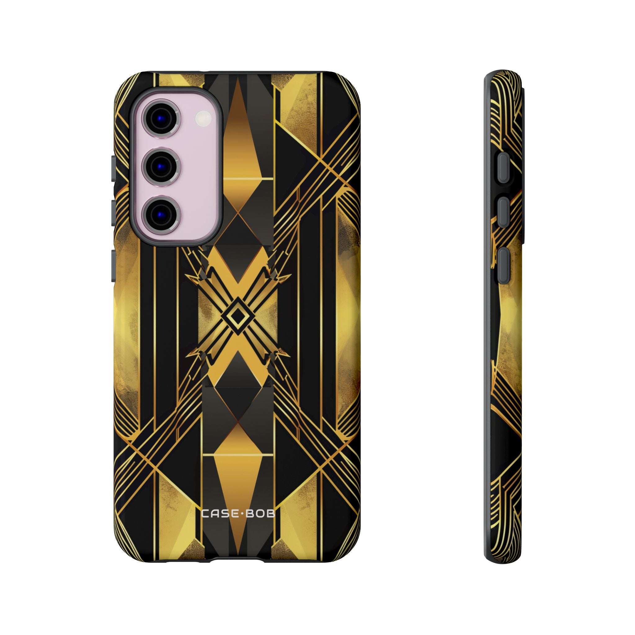 Golden Diamond Radiance Samsung S23 Plus Case - Tough