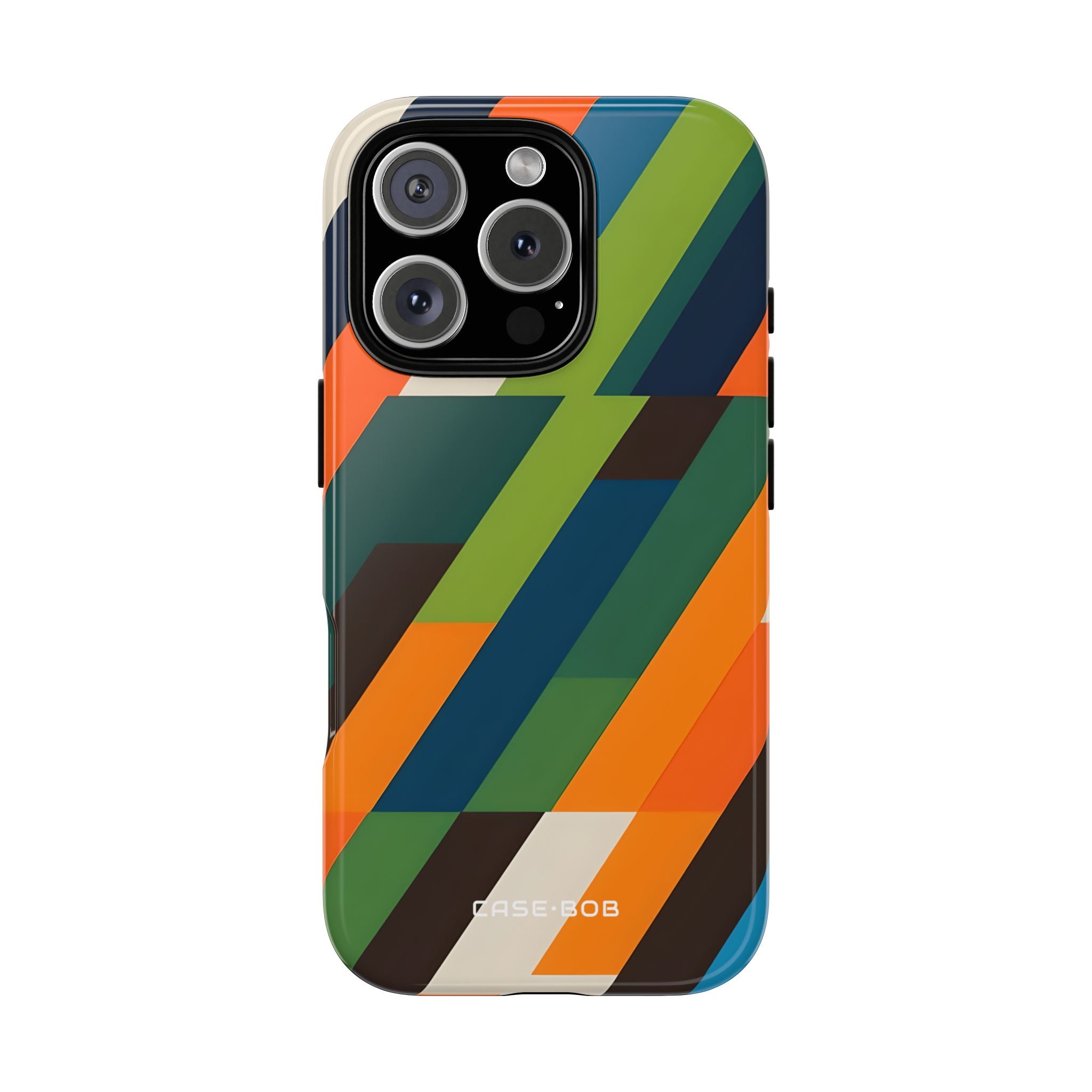 Diagonal Blaze iPhone 16 Pro Case - Tough