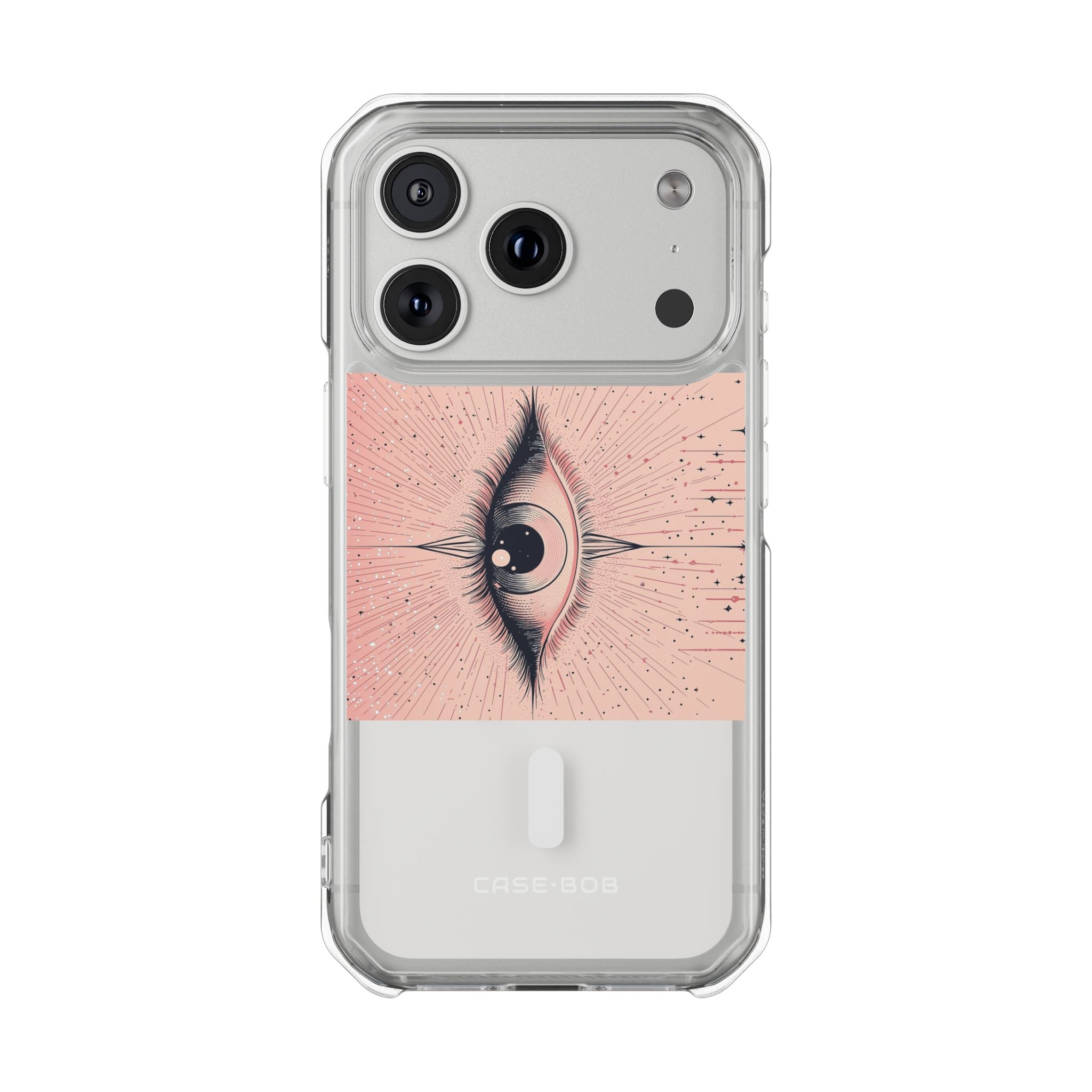 Cosmic Pink Eye iPhone 17 Pro Cover - Impact