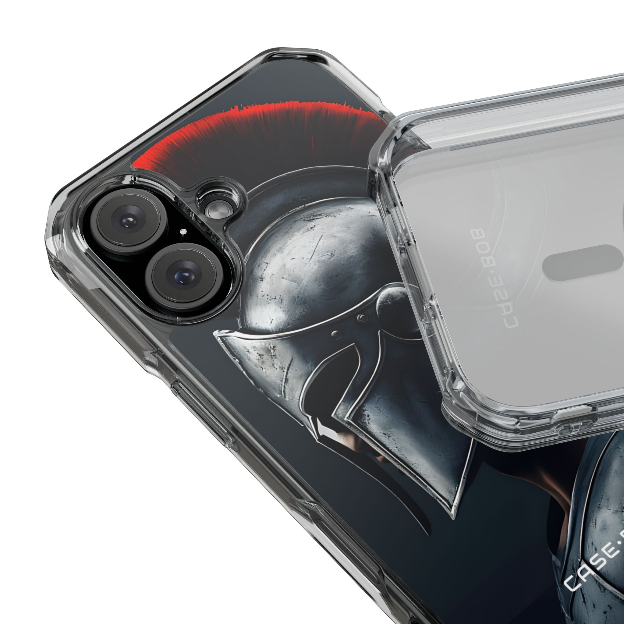 Silver Centurion iPhone 15 Case - Impact