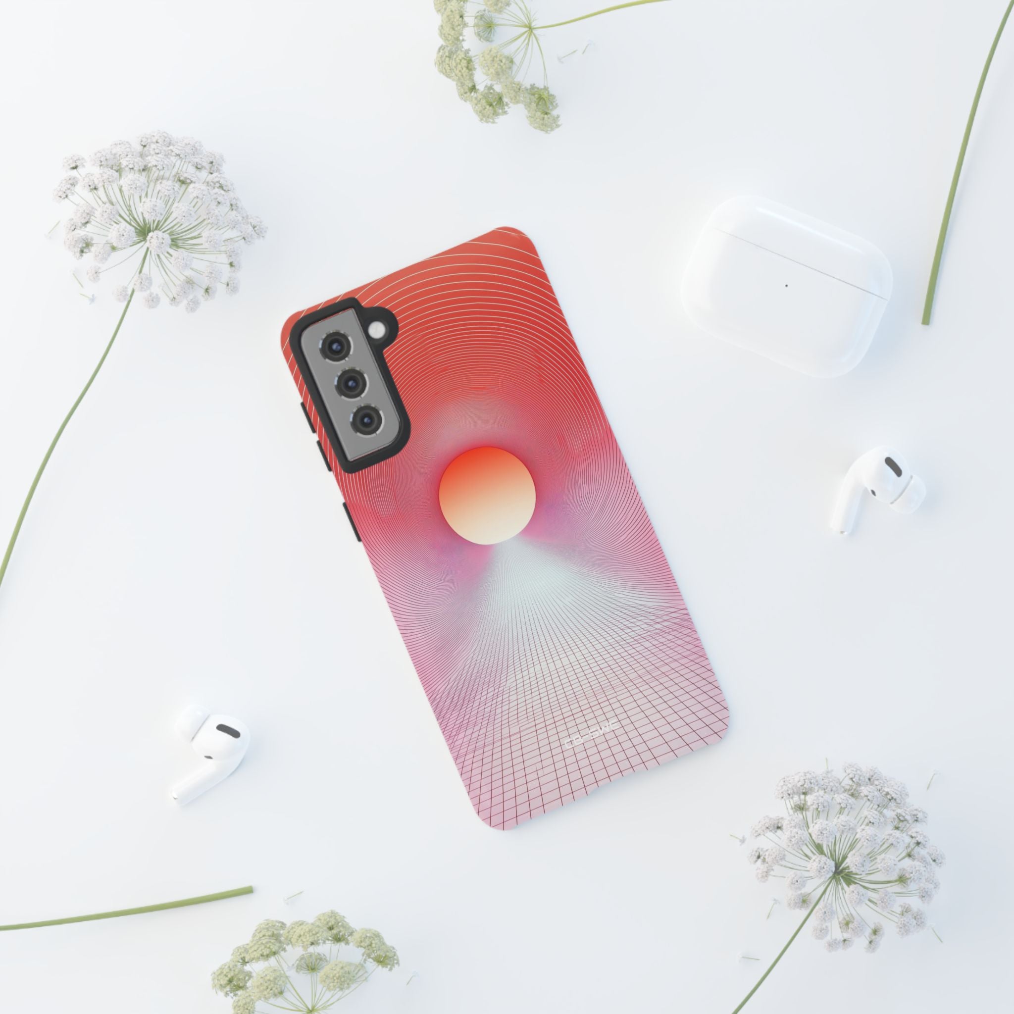 Circles Embrace Light - Samsung Case