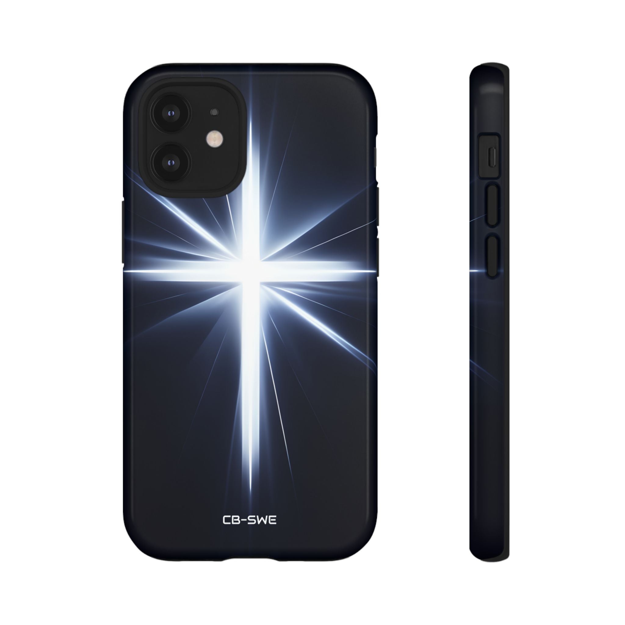 Luminous Cross Radiance - iPhone Case