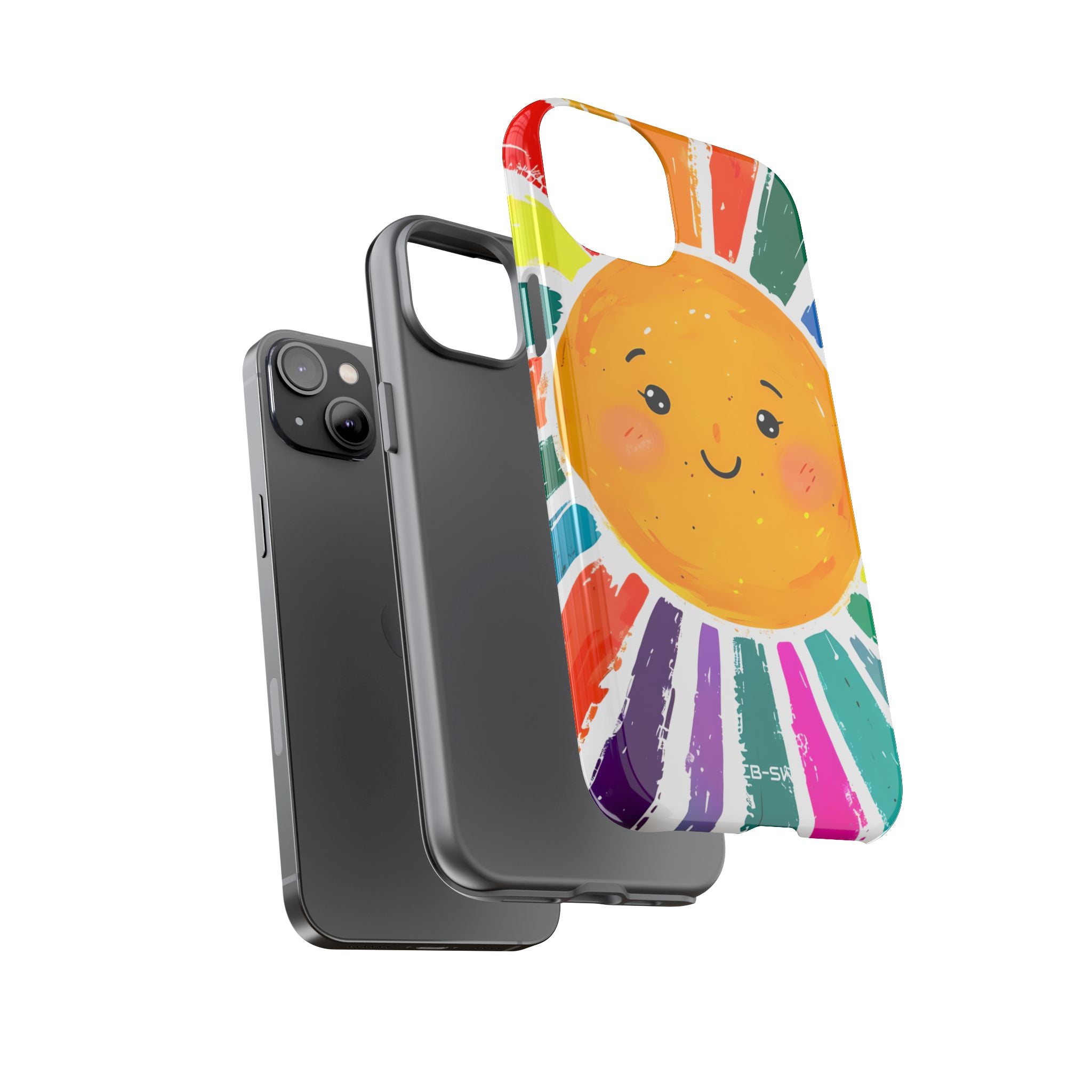 Radiant Smiling Sun - iPhone Case
