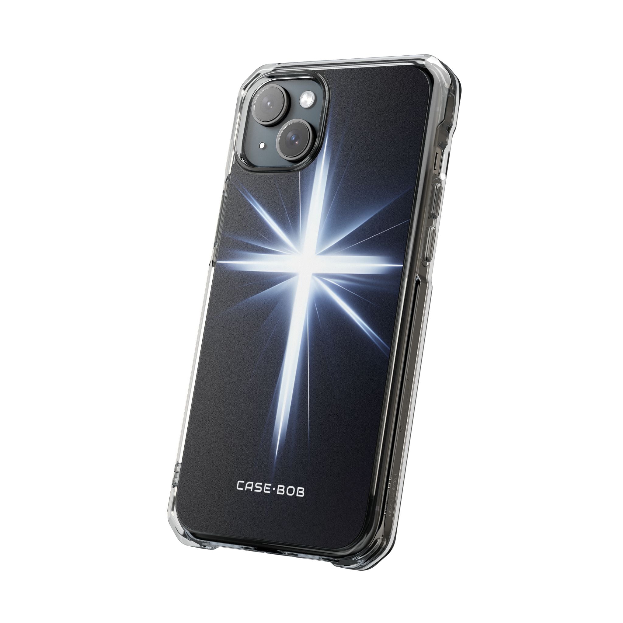 Glowing Crossburst iPhone 15 Plus Case - Impact