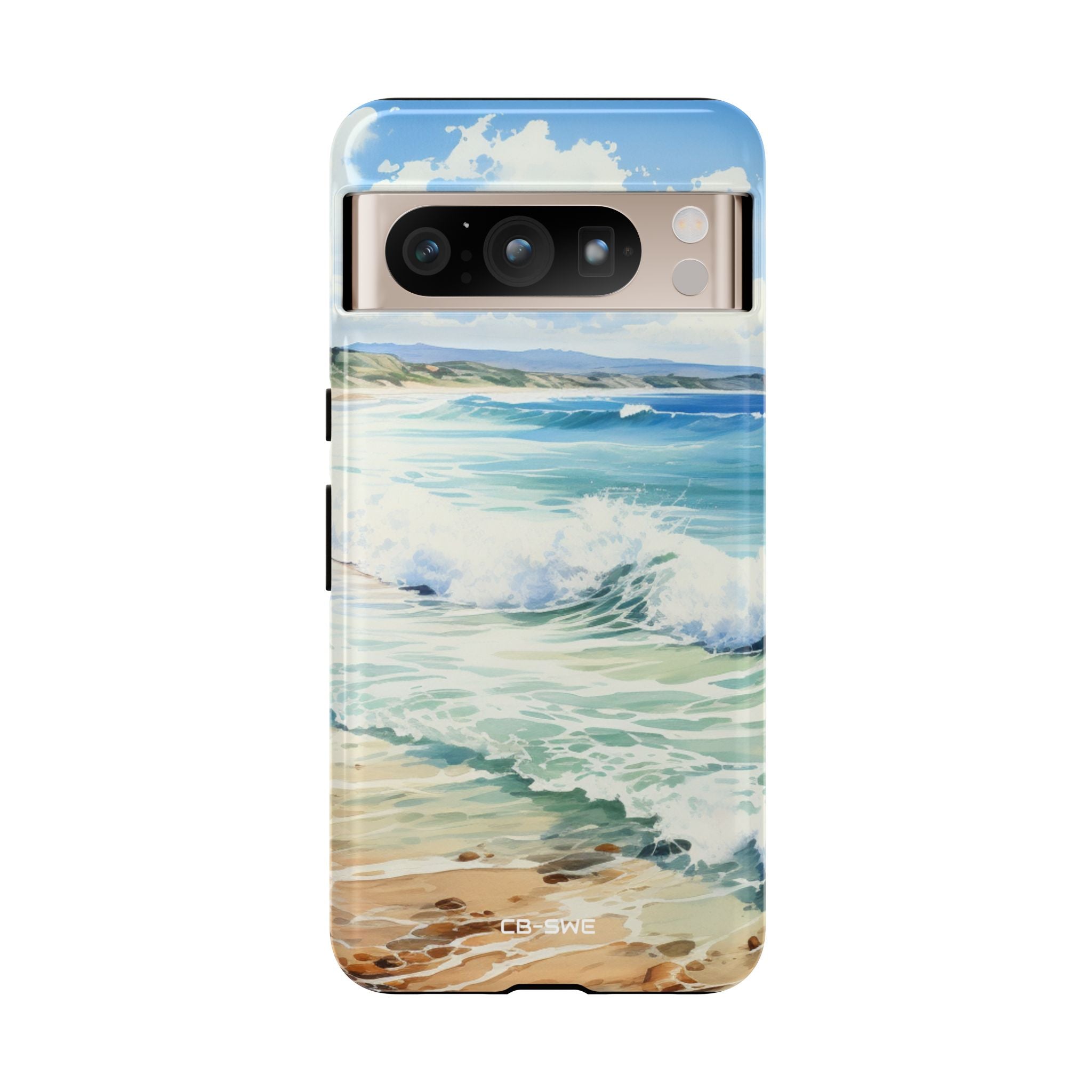 Serene Coastal Watercolors - Google Pixel Case