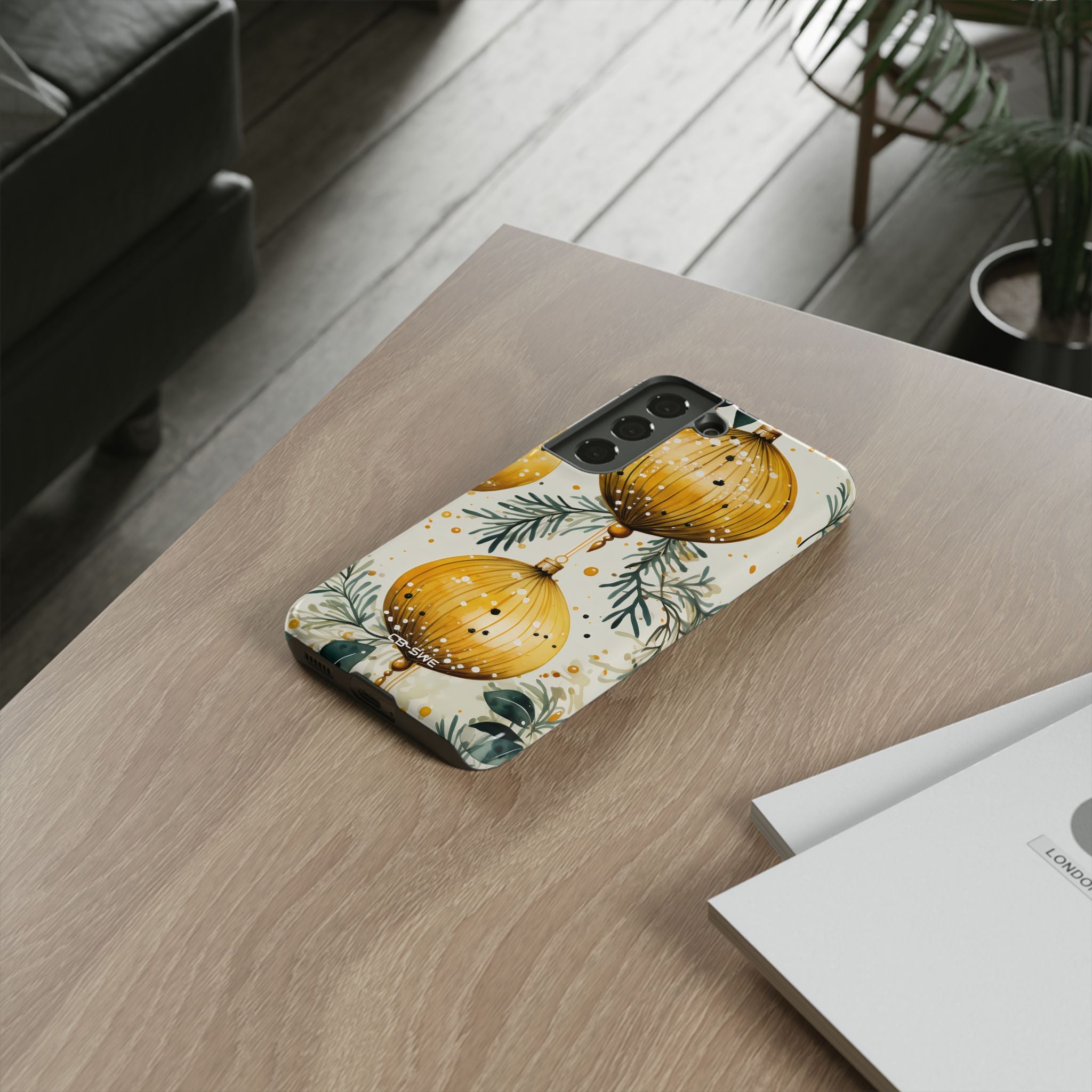 Golden Ornaments Dance - Samsung Case