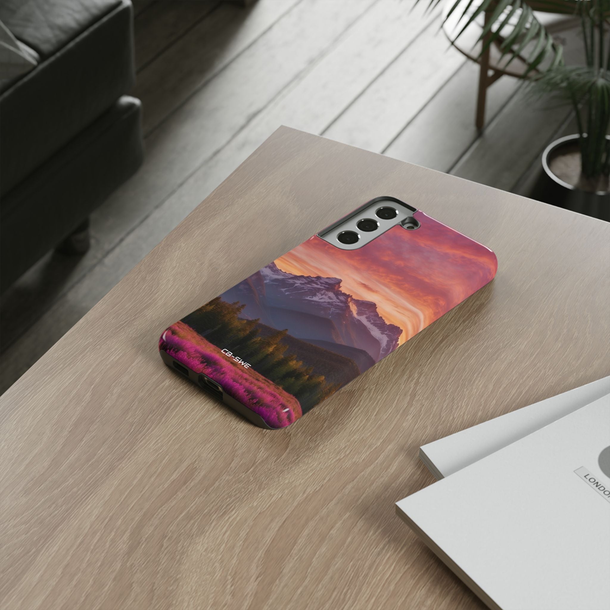 Mountain Peaks Glow - Samsung Case