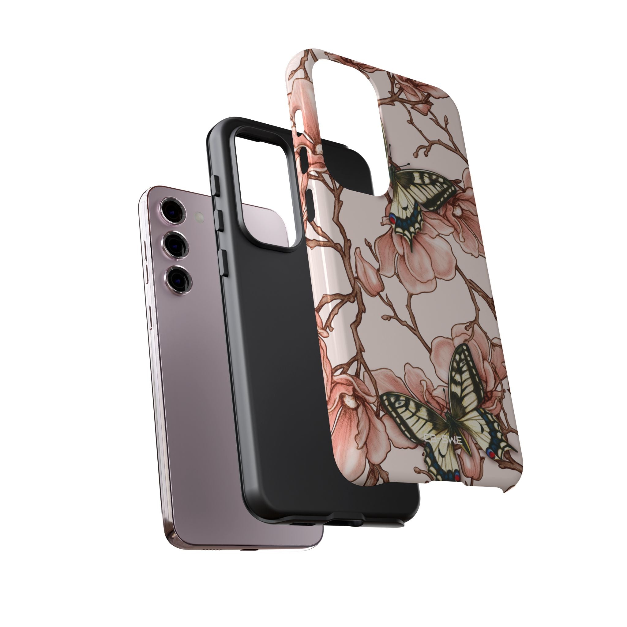 Butterflies and Magnolias Harmony - Samsung Case