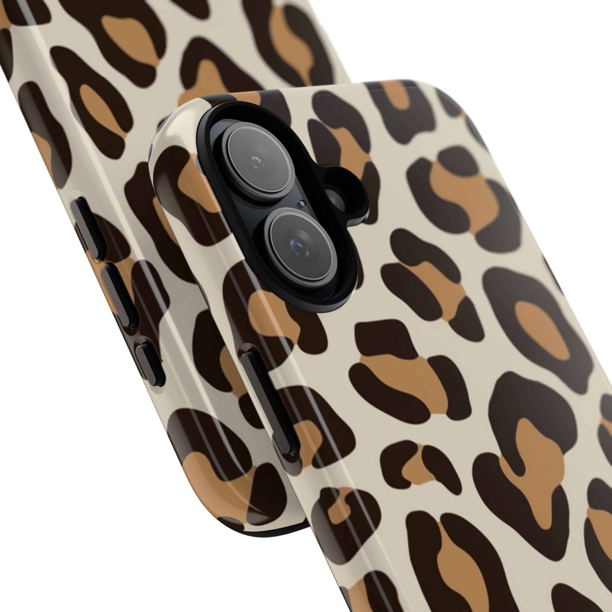 Leopard Print Elegance - iPhone Case
