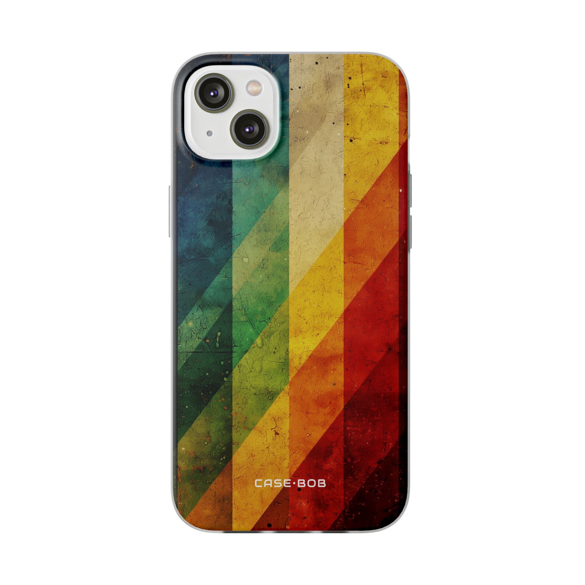Diagonal Spectrum iPhone 14 Plus Case - Soft