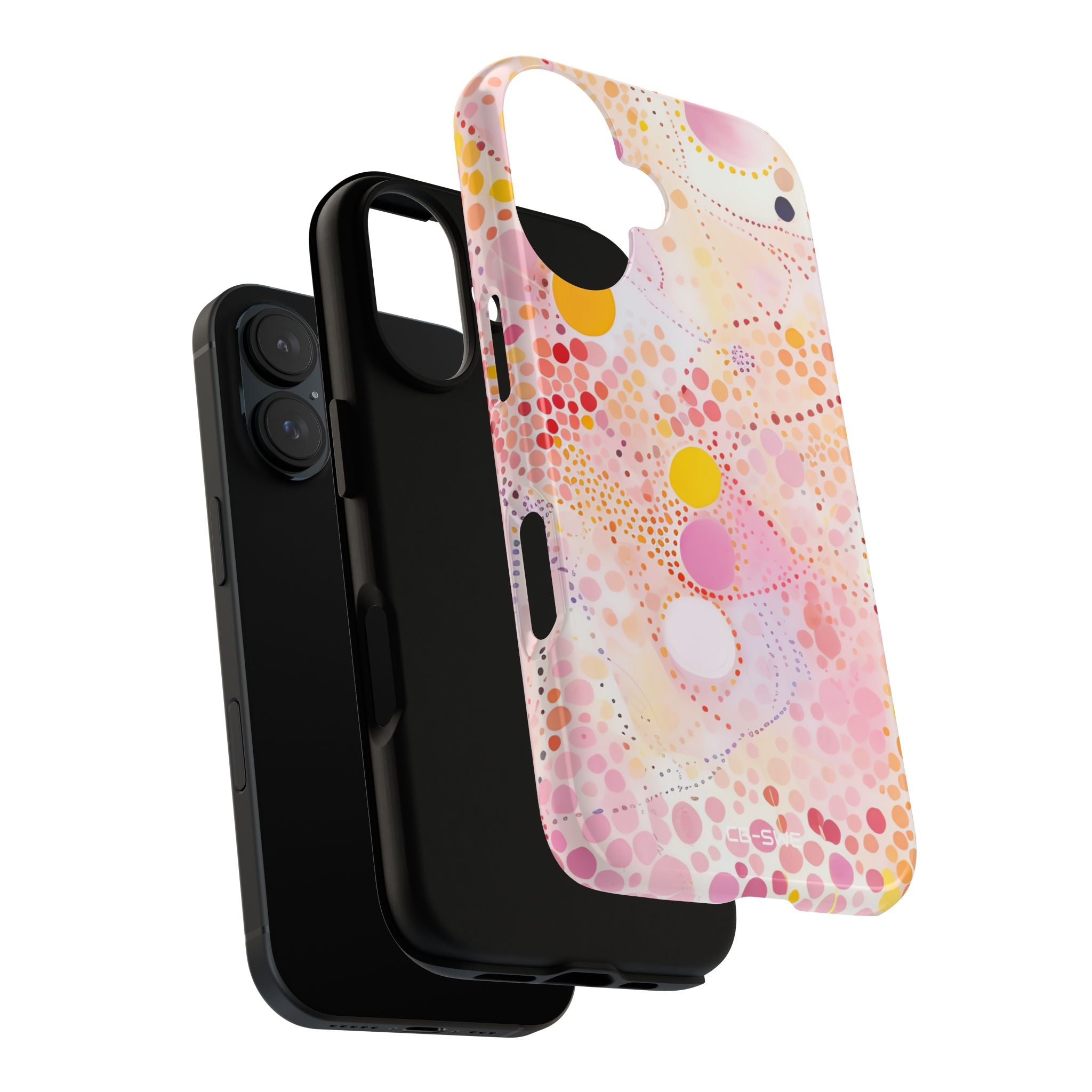 Bubbles Dance Light - iPhone Case
