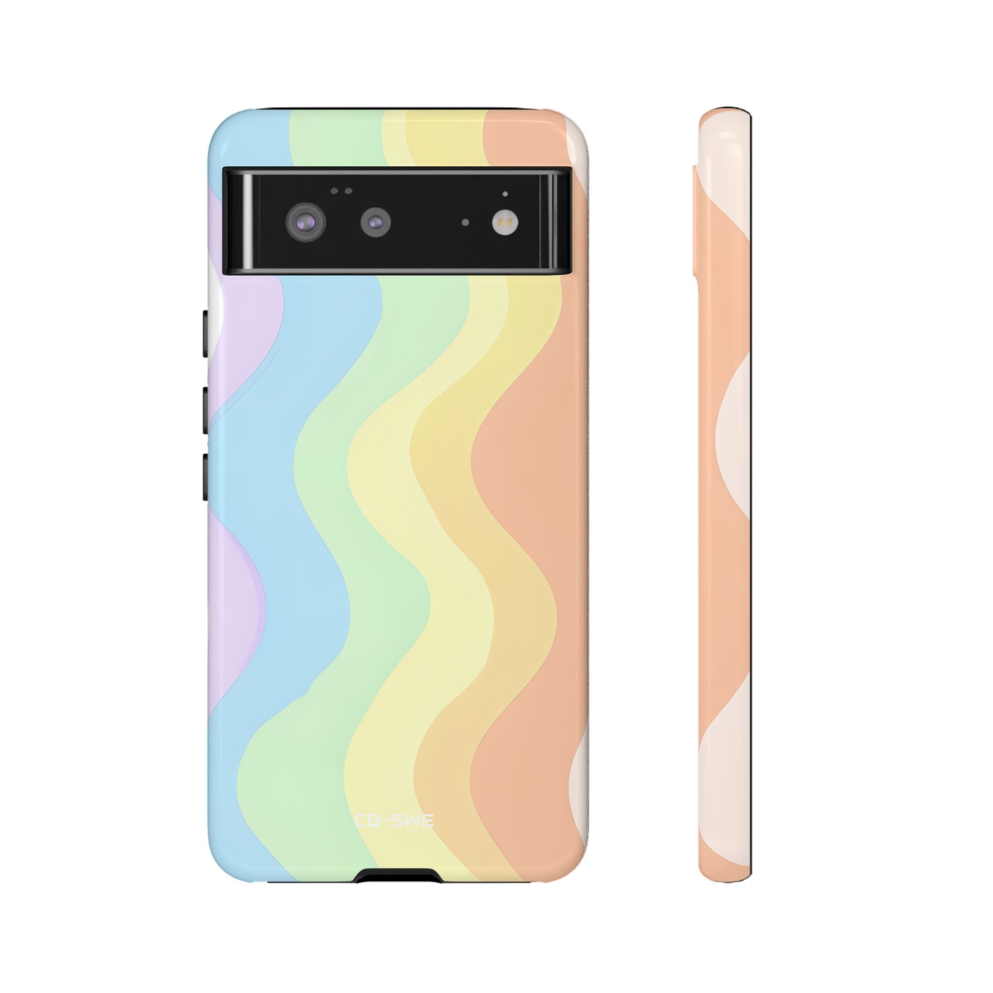 Pastel Waves Flow - Google Pixel Case