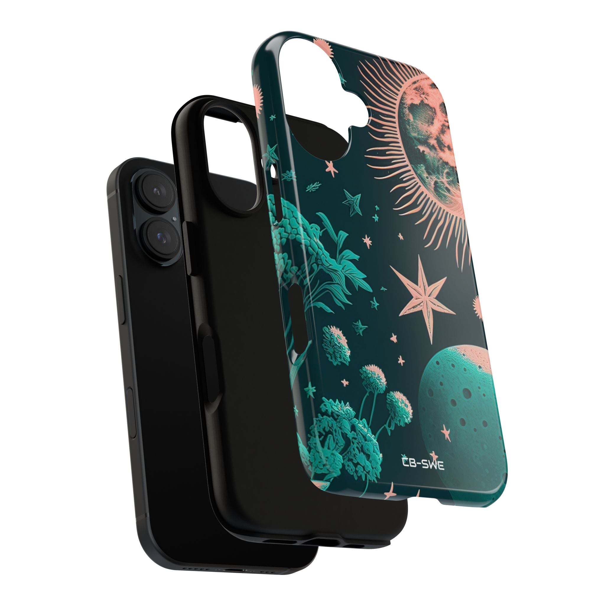 Celestial Botanical Night - iPhone Case