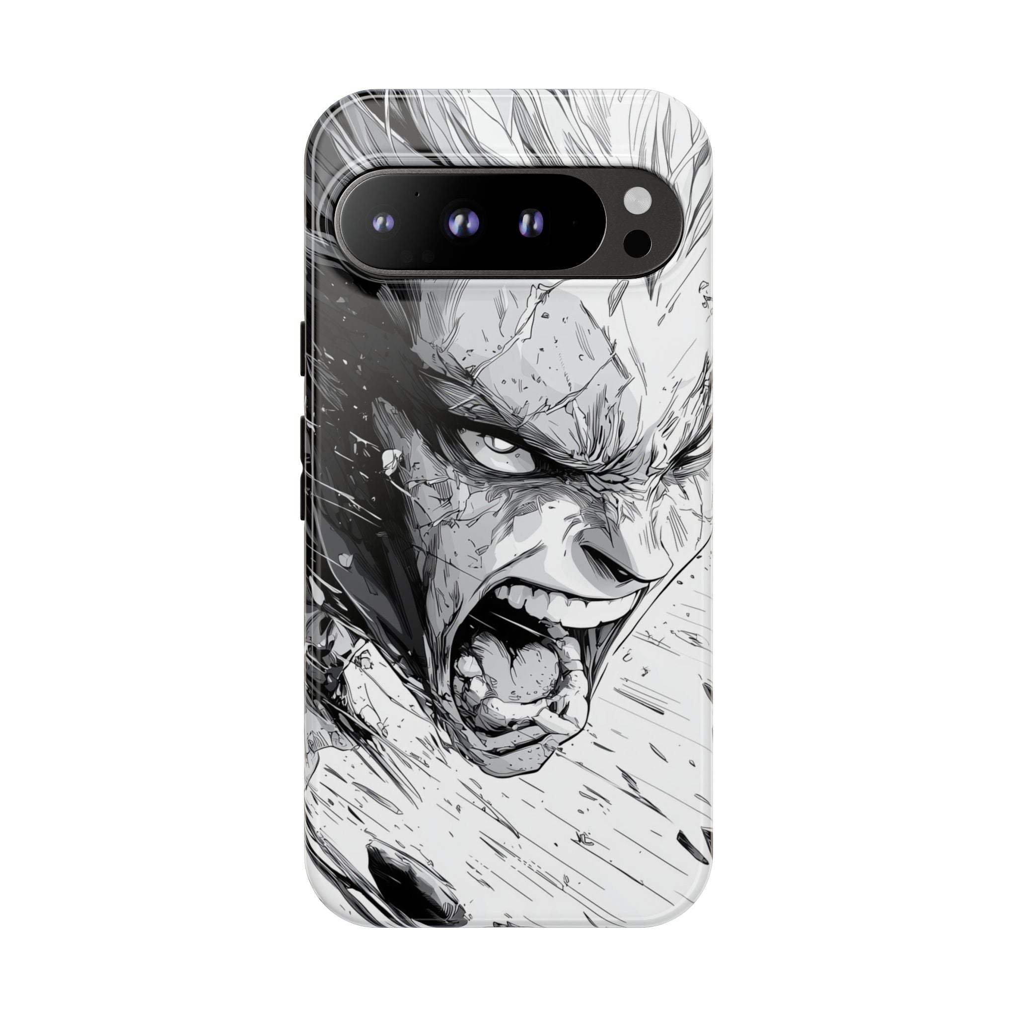 Fierce Emotion Erupts - Google Pixel Case