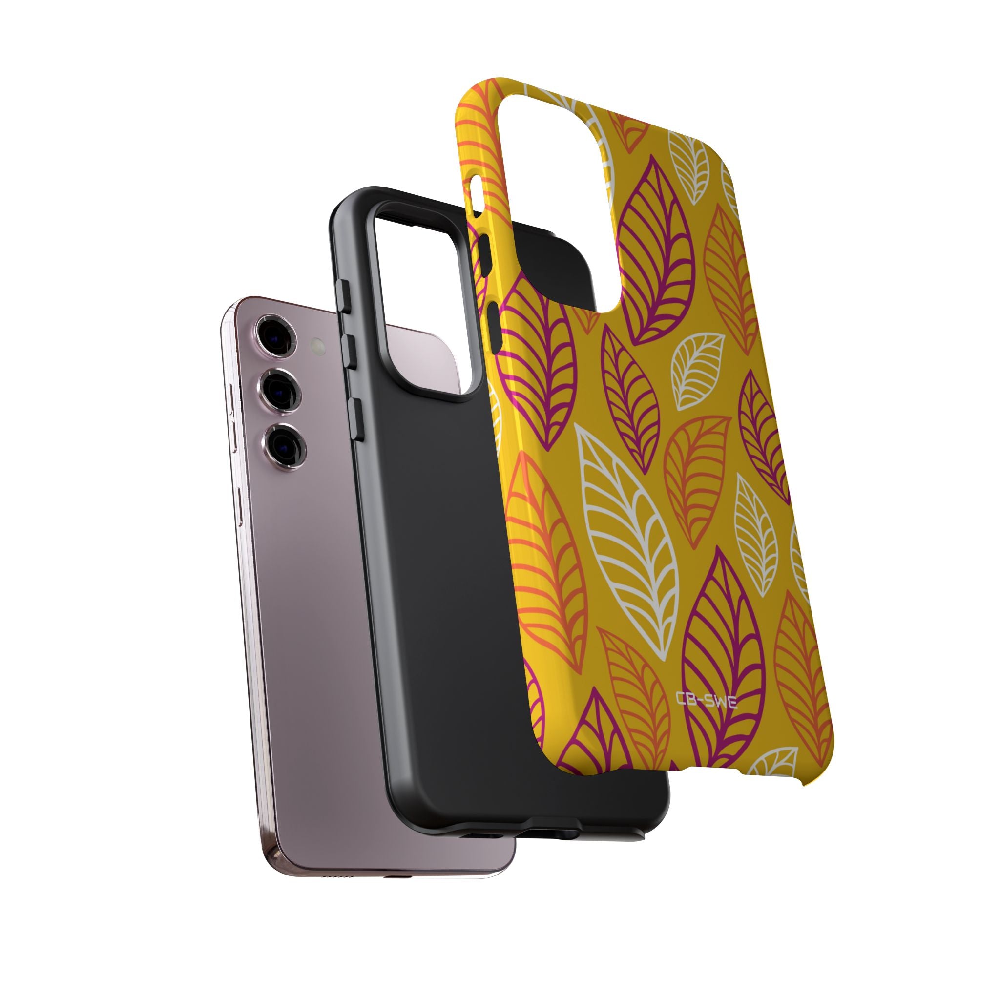 Vibrant Leaf Symphony - Samsung Case