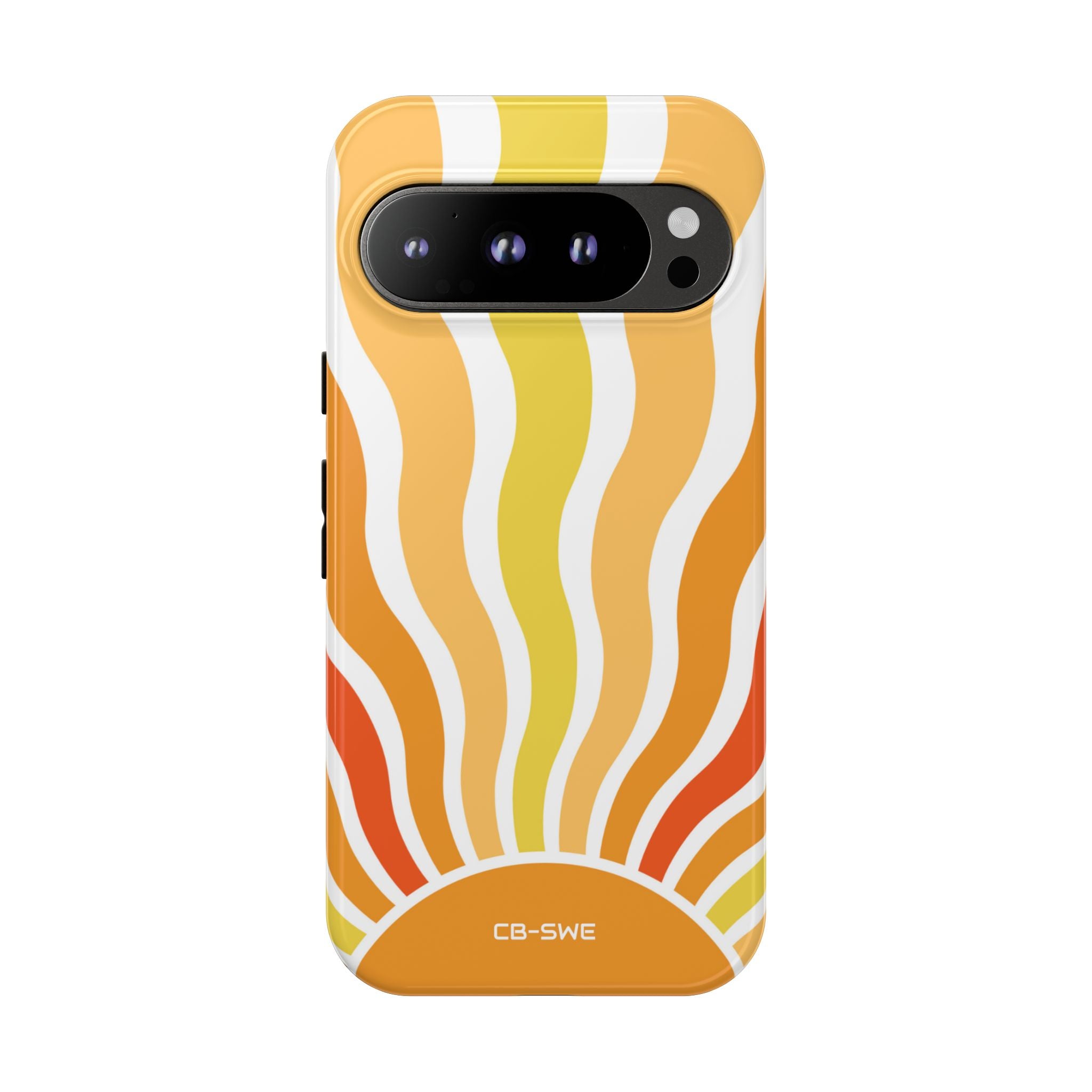 Retro Sunshine Waves - Google Pixel Case