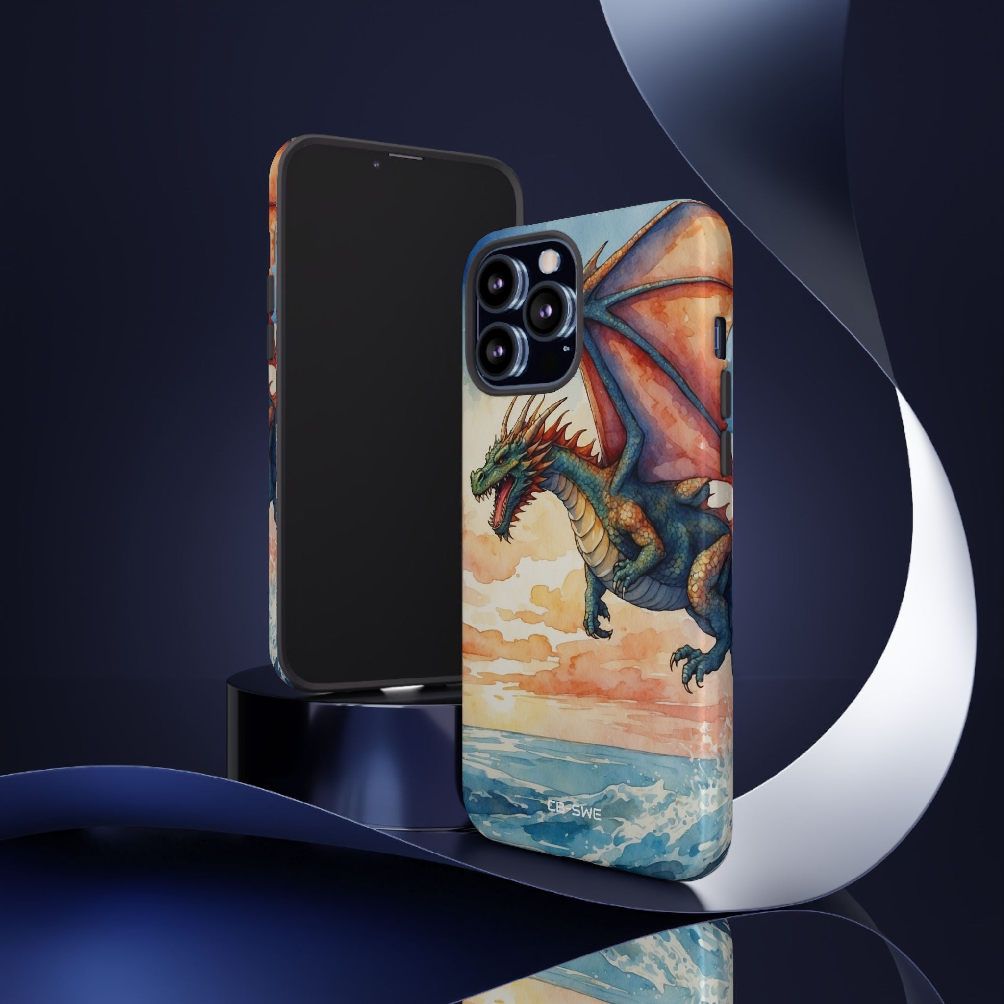 Soaring Dragon Emerges - iPhone Case