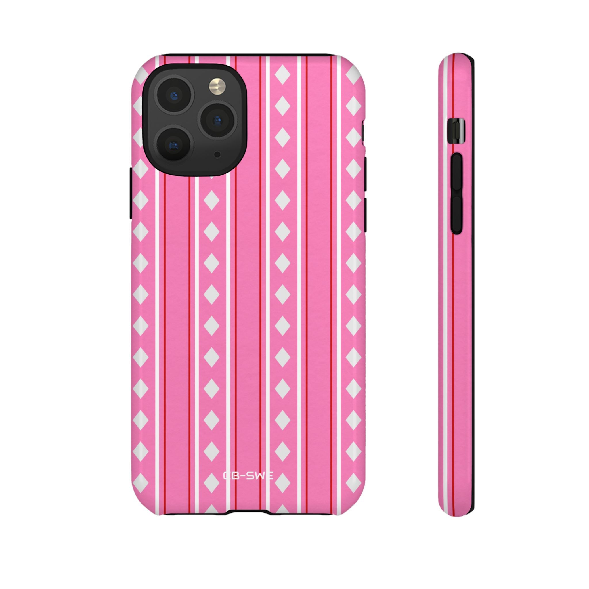 Pink Diamonds Symmetry - iPhone Case