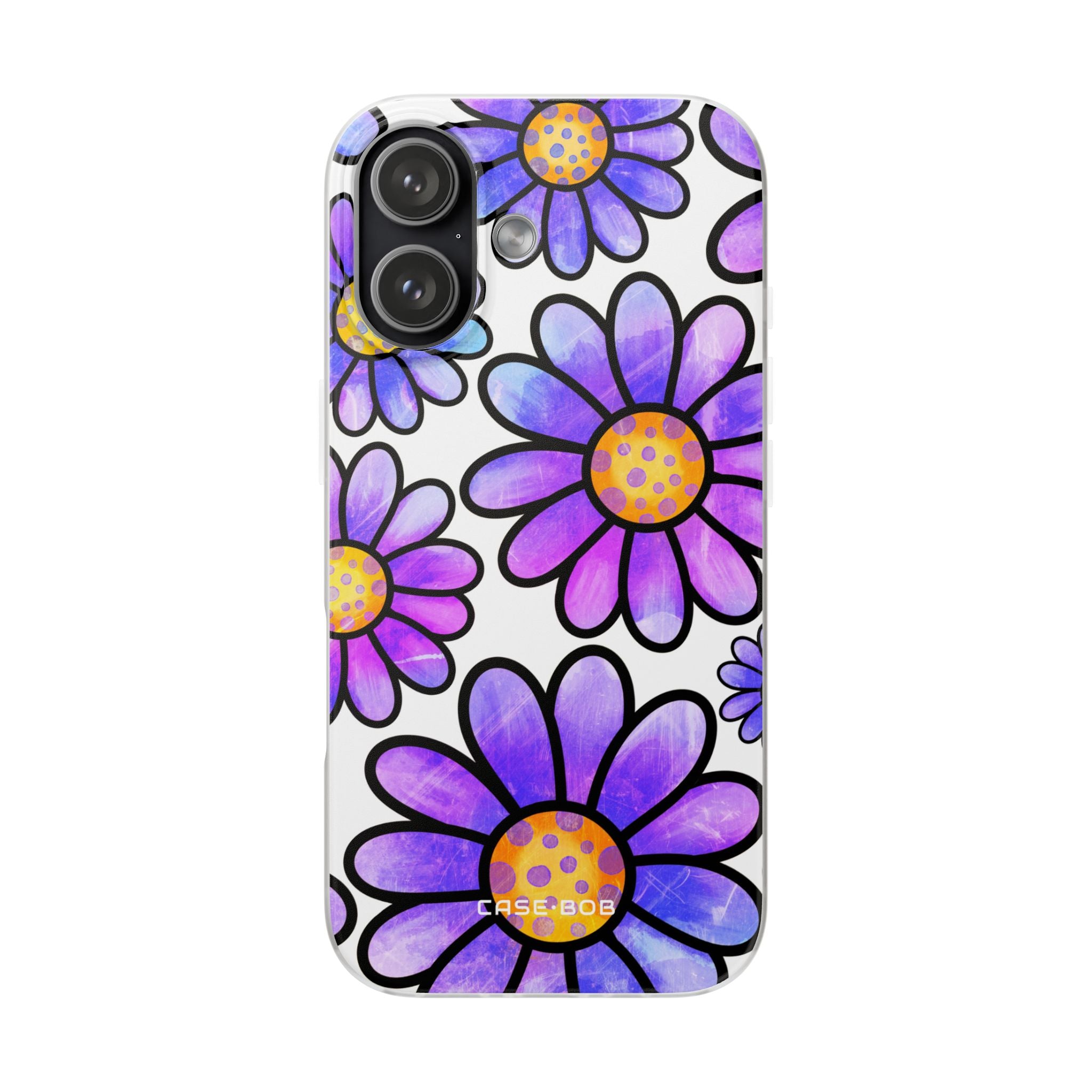 Polka Dot Blooms iPhone 17 Case - Soft