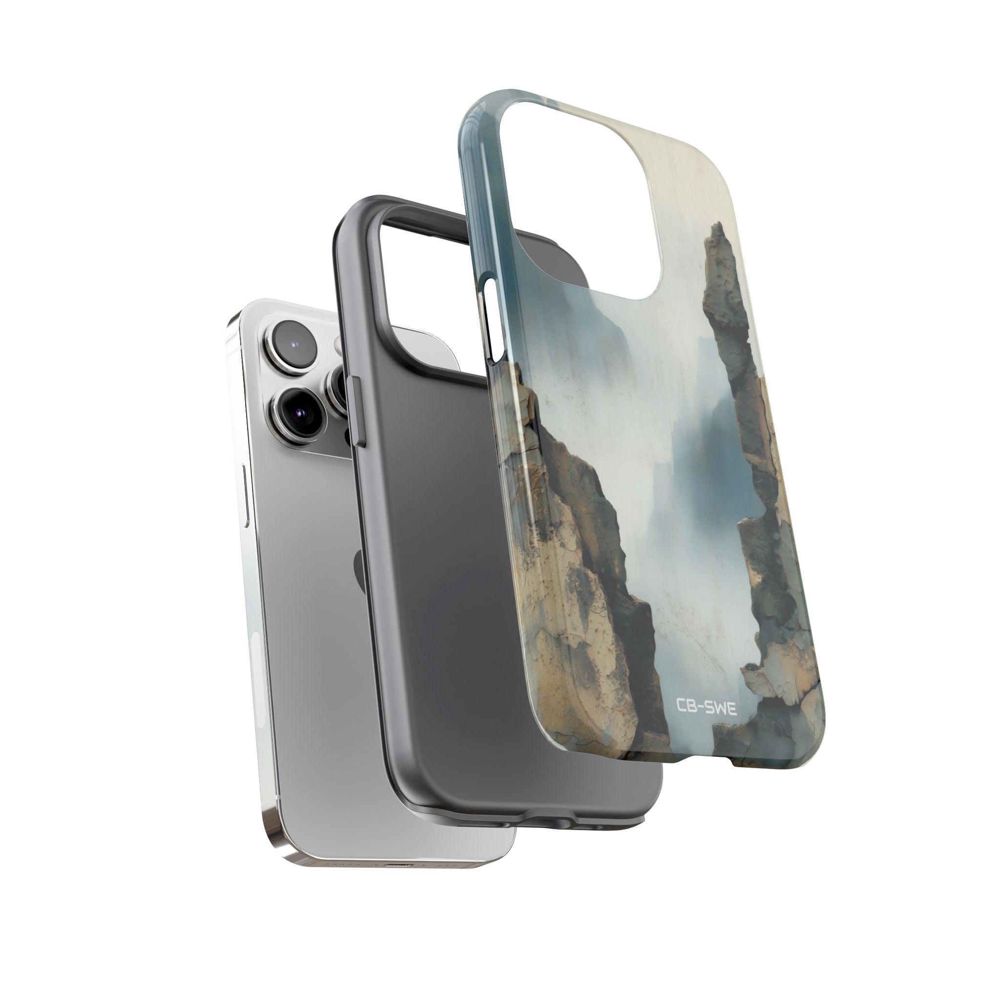 Cracks Frame Serenity - iPhone Case