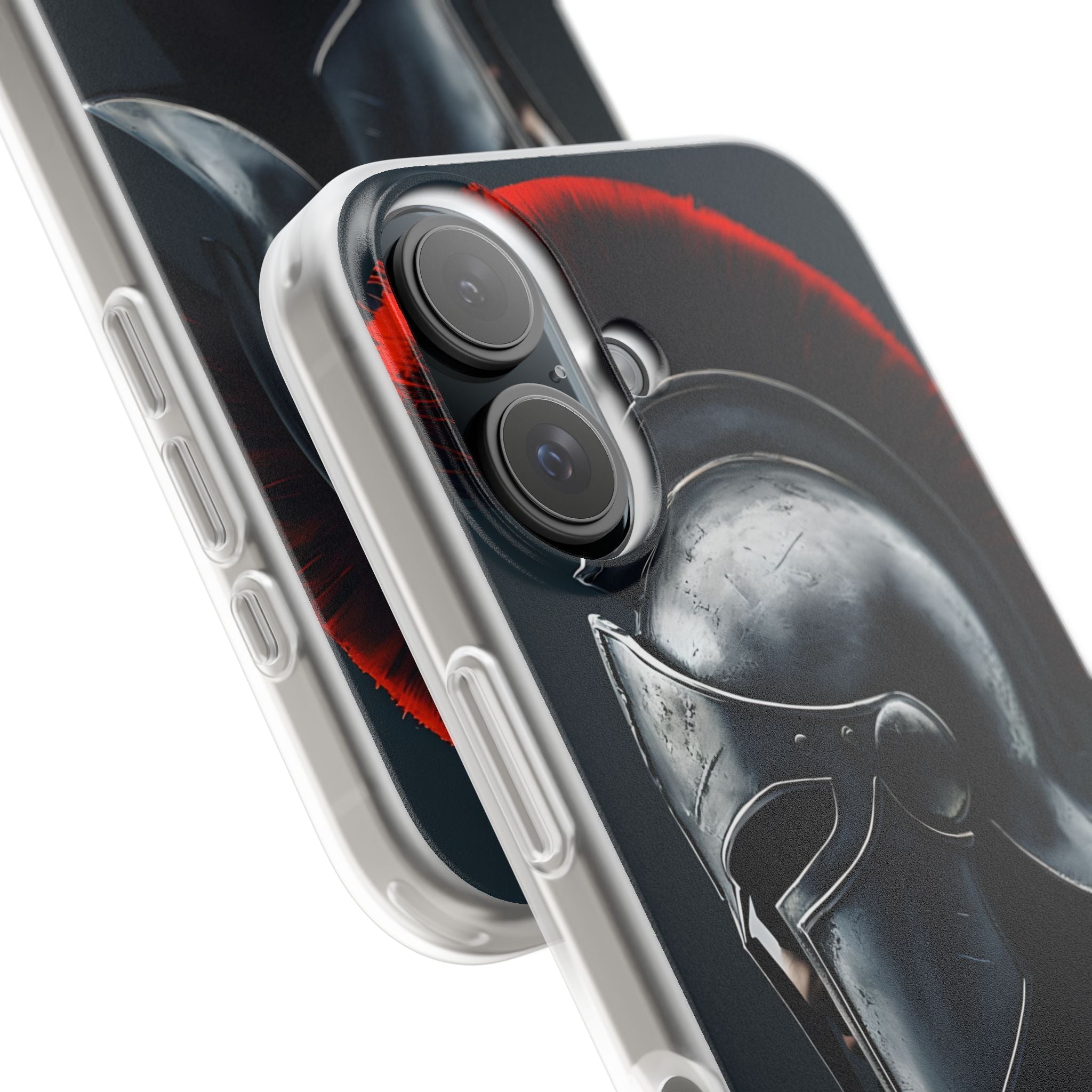 Silver Centurion iPhone 16 Case - Soft