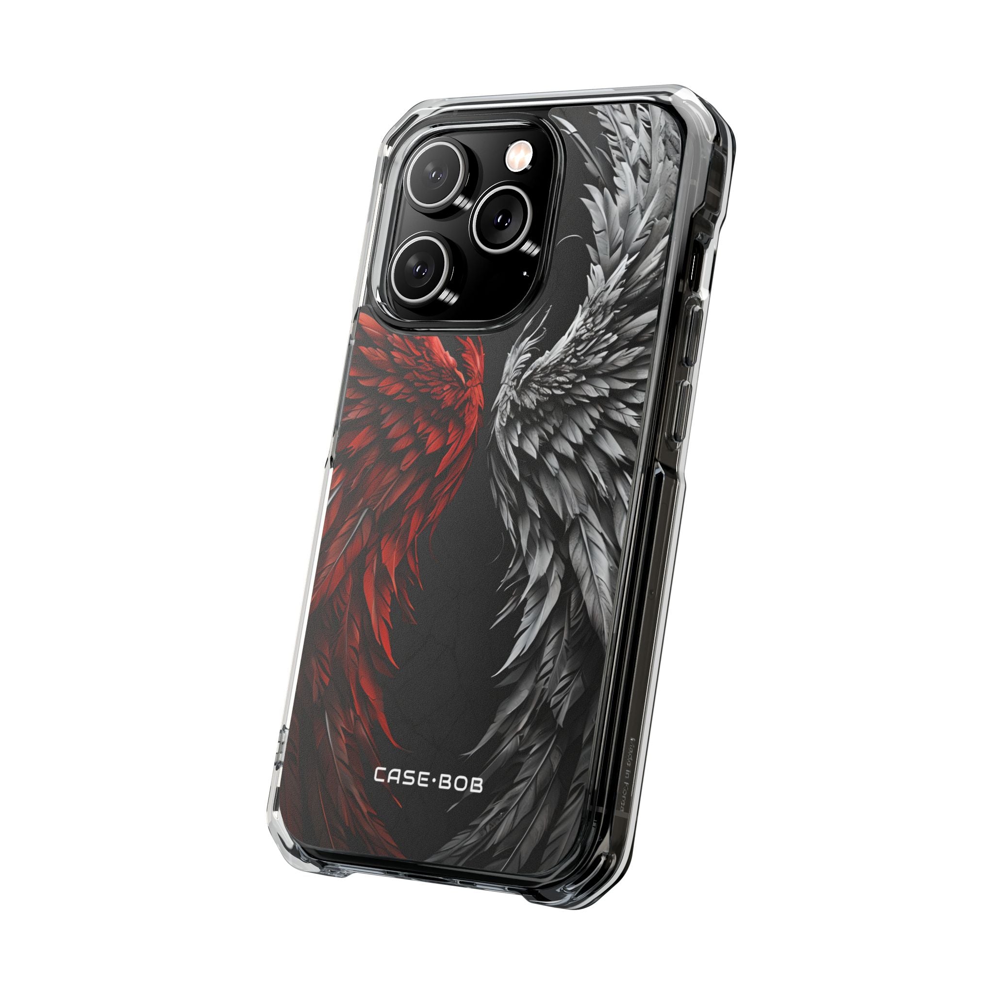 Crimson White Wings iPhone 14 Pro Case - Impact