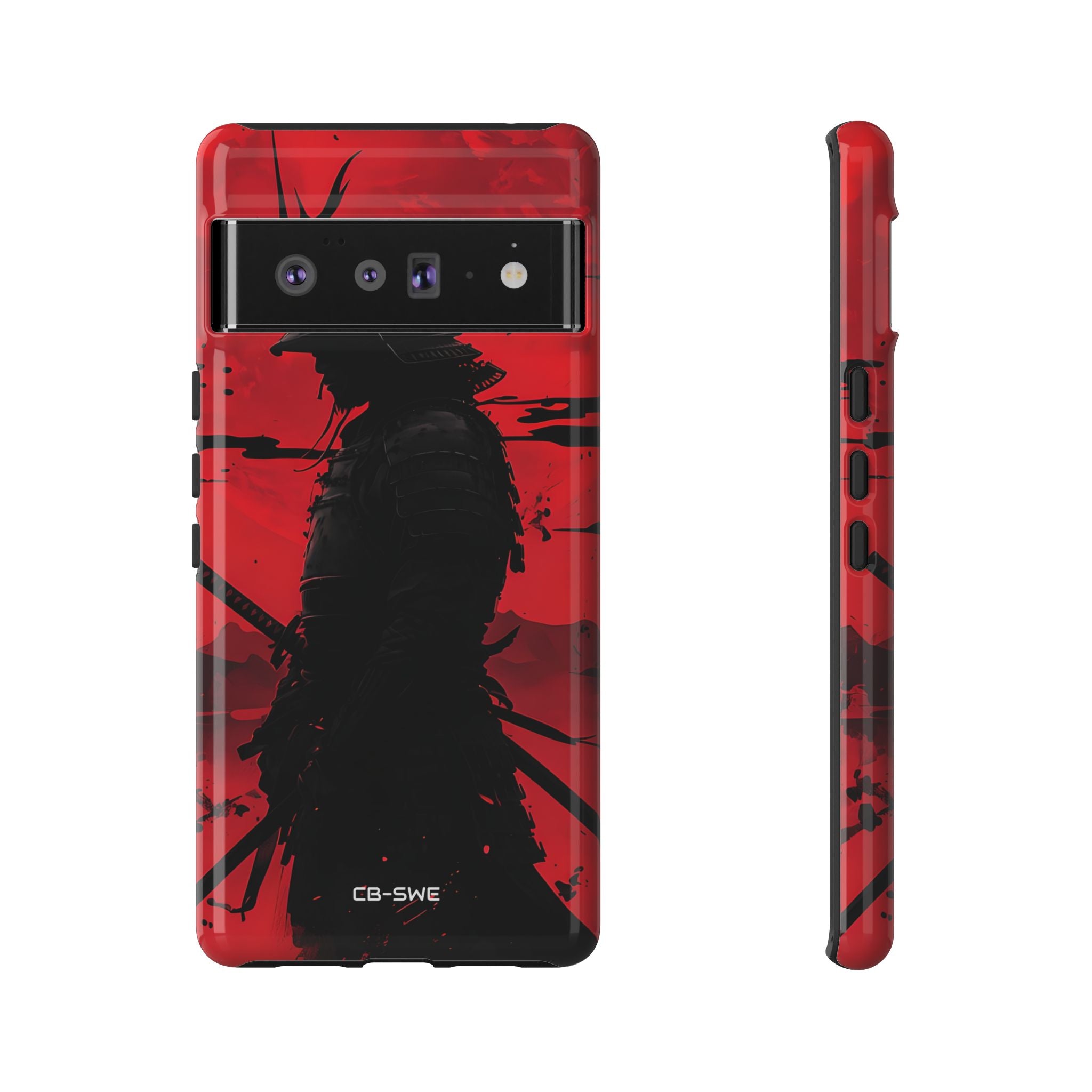 Red Samurai Shadow - Google Pixel Case