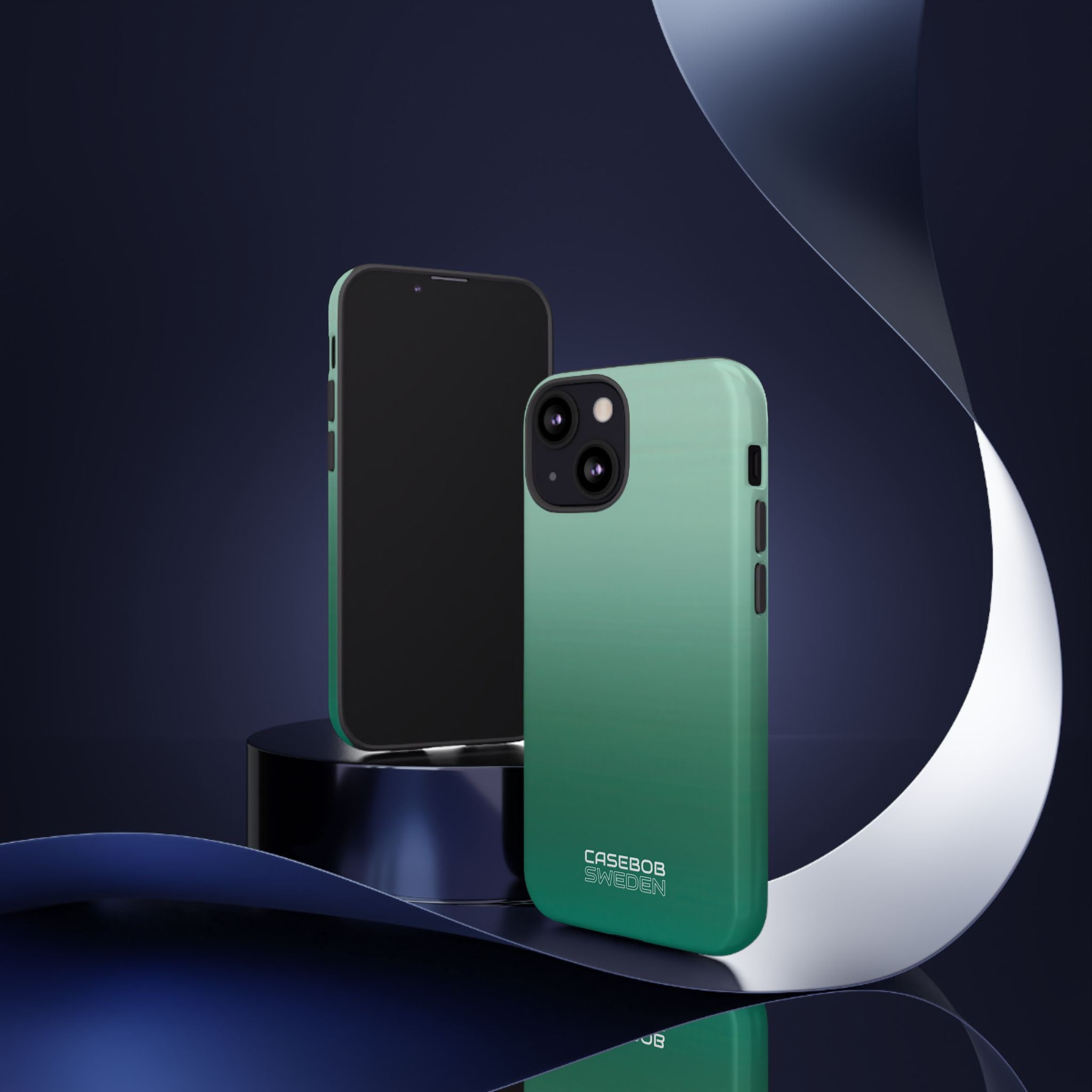 Teal Horizon Layers iPhone 13 - Tough