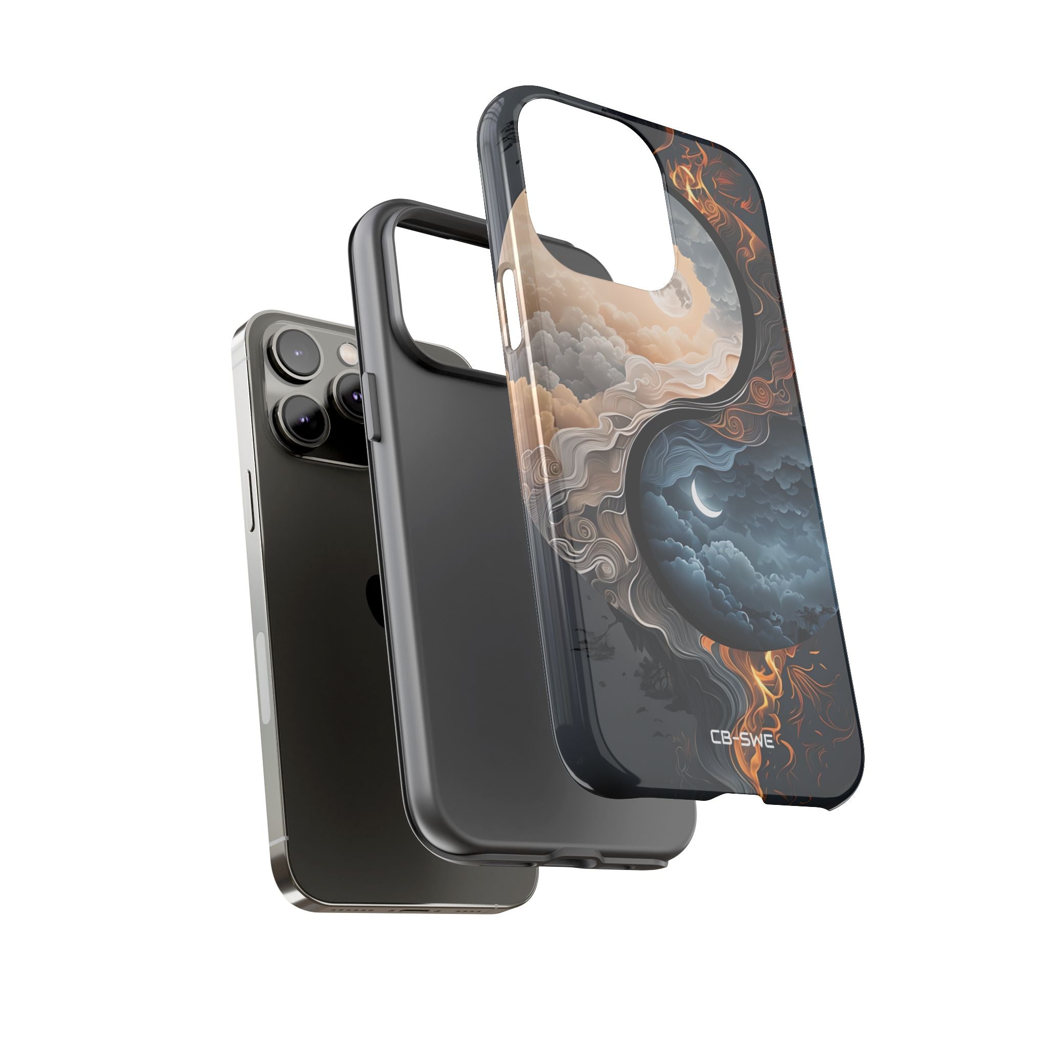 Moonlit Elemental Harmony - iPhone Case