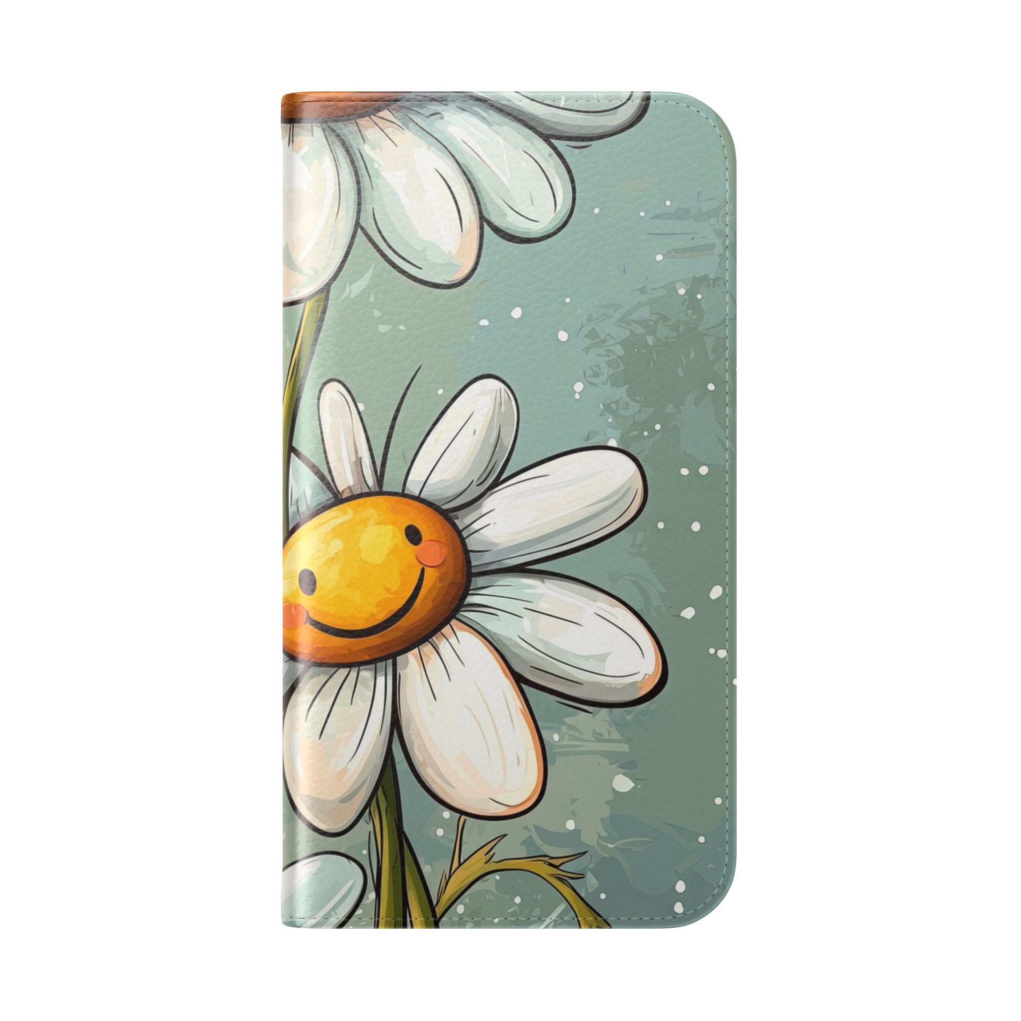 Smiling Daisies Burst - iPhone 16 Case - Wallet