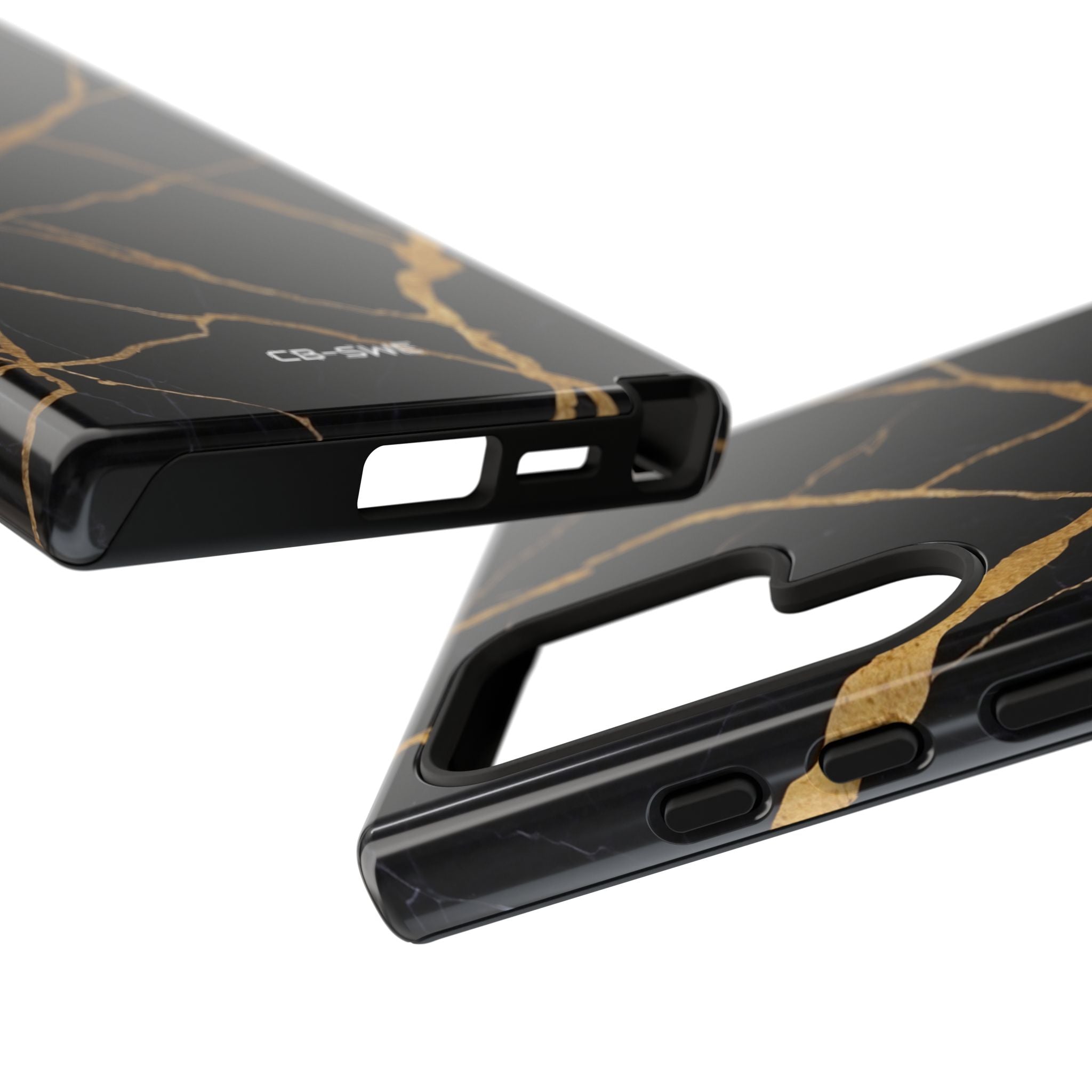 Golden Veins Twist - Samsung Case
