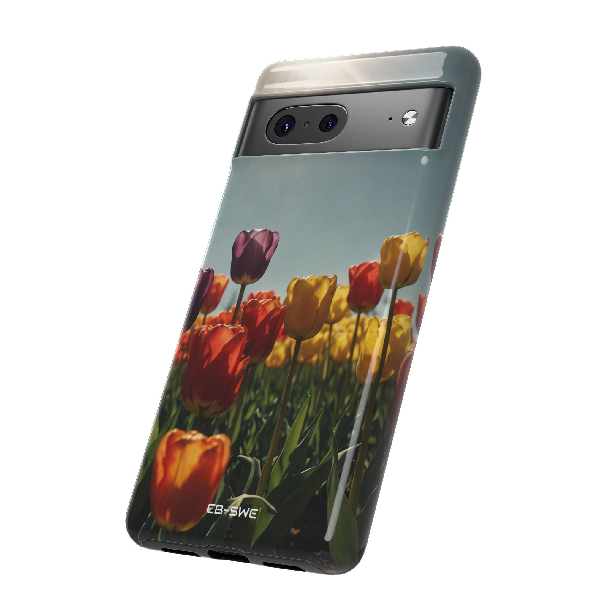 Tulips Embrace Sunlight - Google Pixel Case