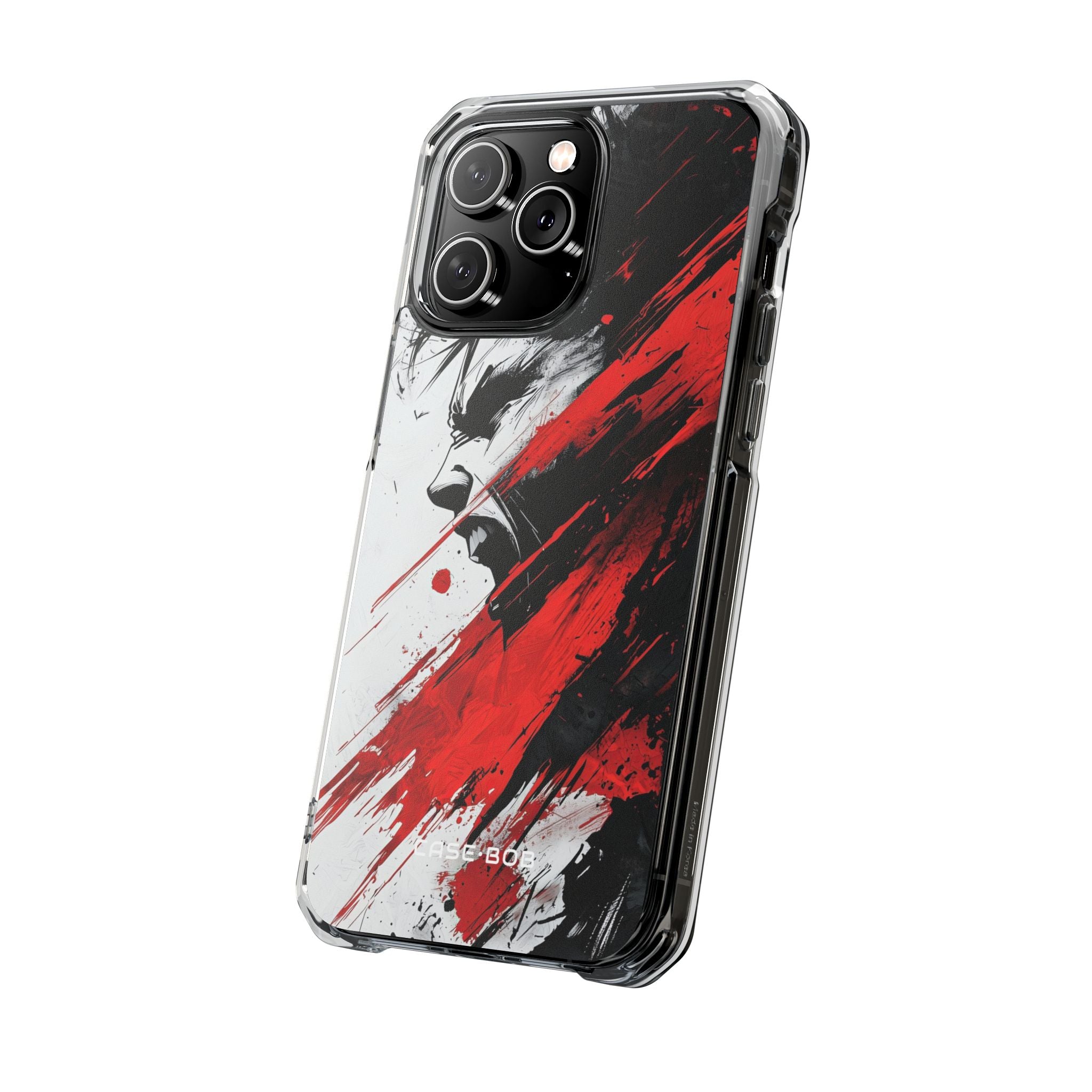 Yelling Profile Burst iPhone 14 Pro Max Case - Impact