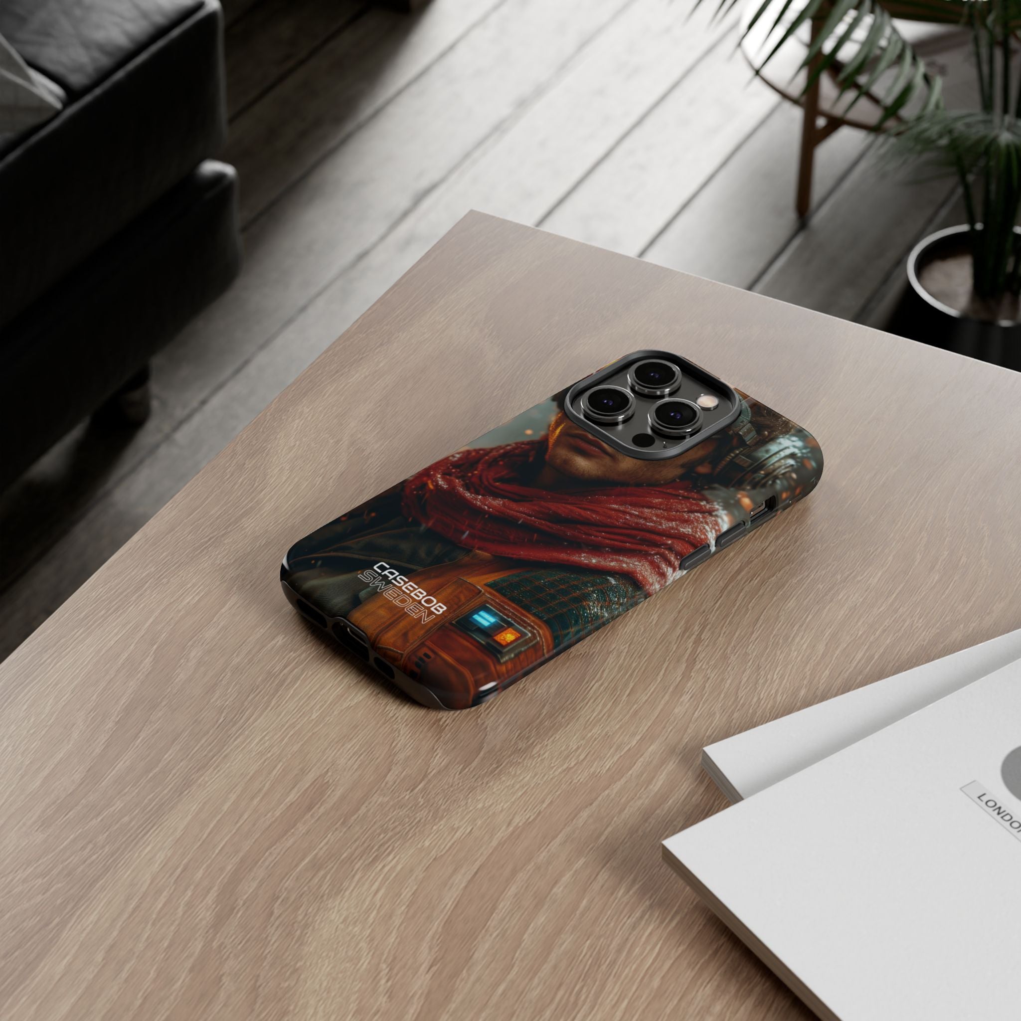Futuristic Steampunk Explorer iPhone 14 - Tough