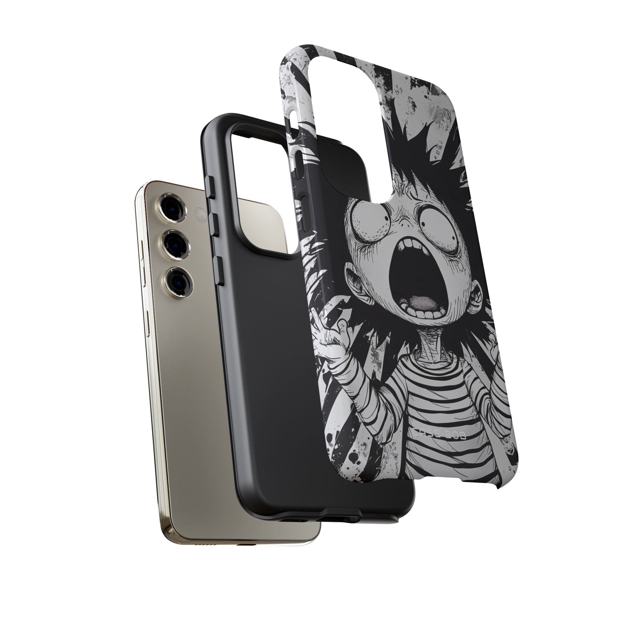 Screaming Stripes Samsung S23 Case - Tough